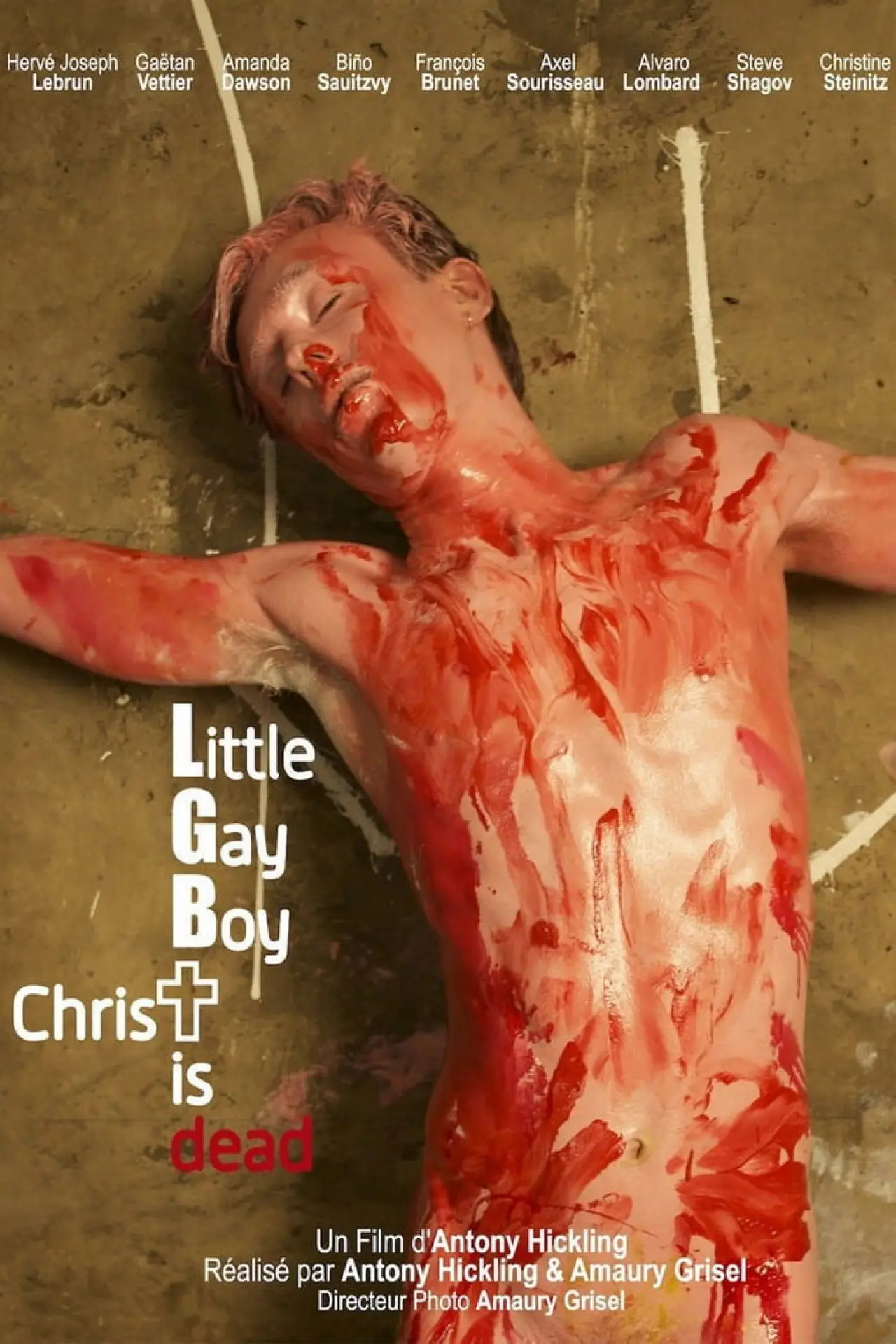 Постер к фильму "Little Gay Boy, Christ is Dead"