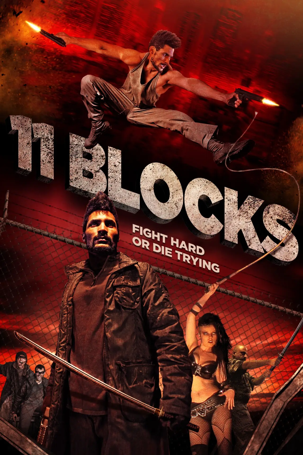 Постер к фильму "11 Blocks"
