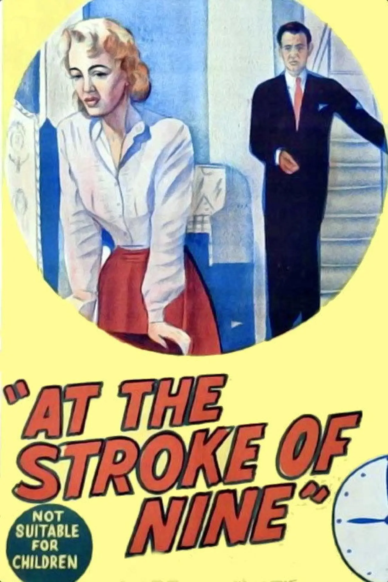 Постер к фильму "At the Stroke of Nine"