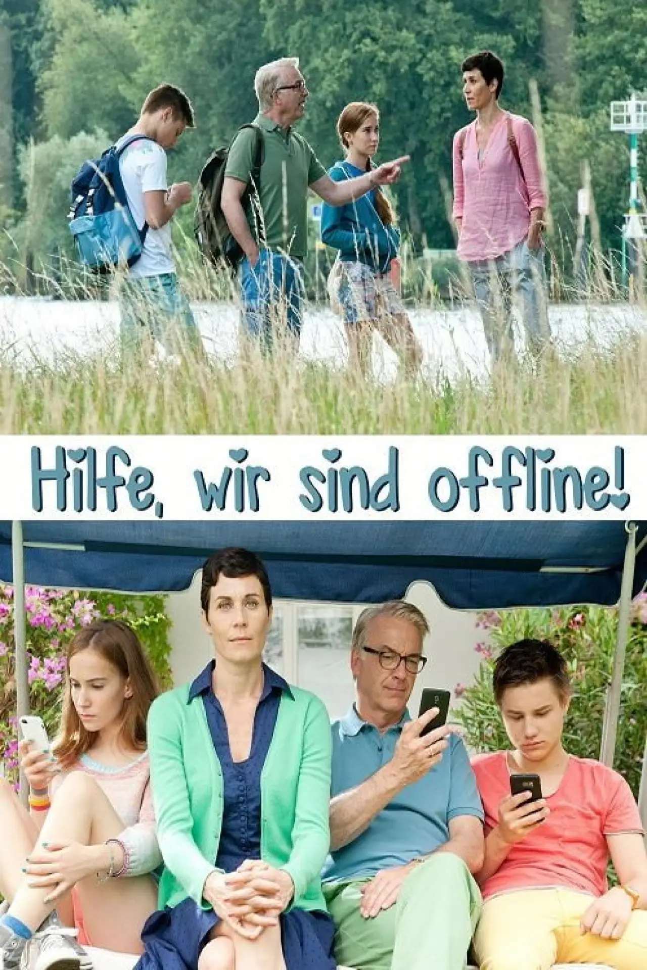 Постер к фильму "Hilfe, wir sind offline!"