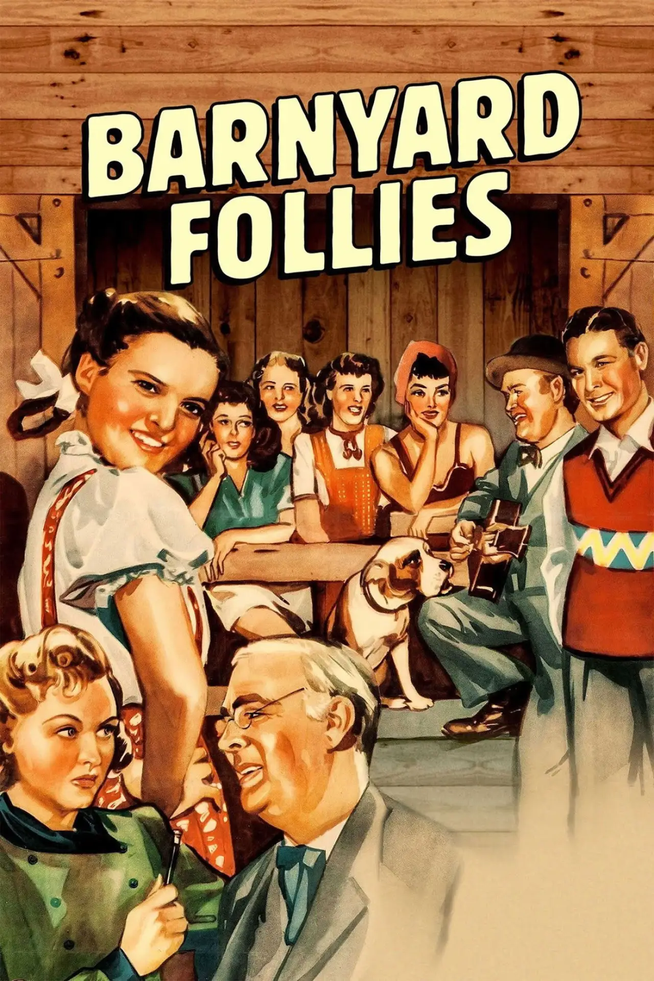 Постер к фильму "Barnyard Follies"