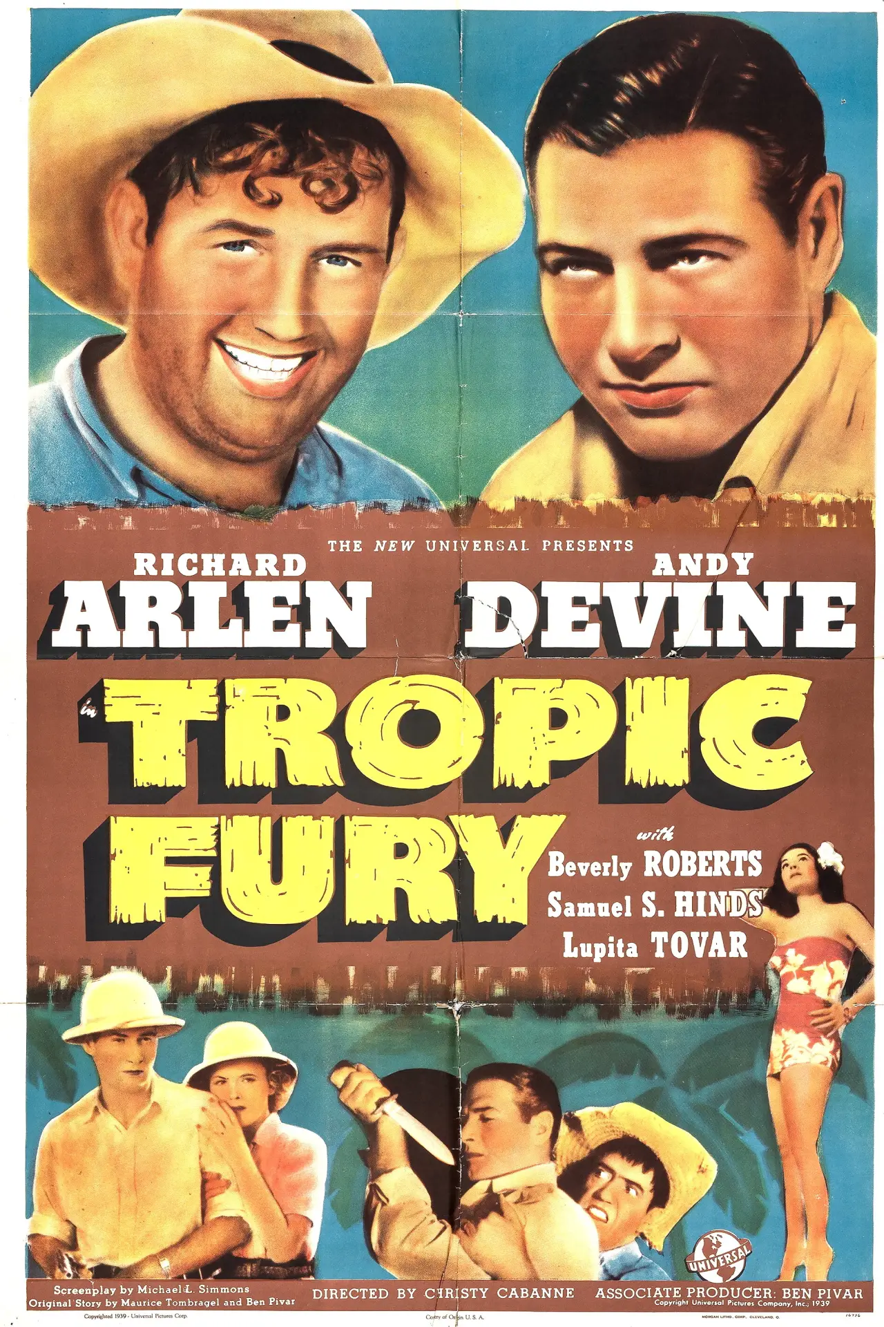 Постер к фильму "Tropic Fury"