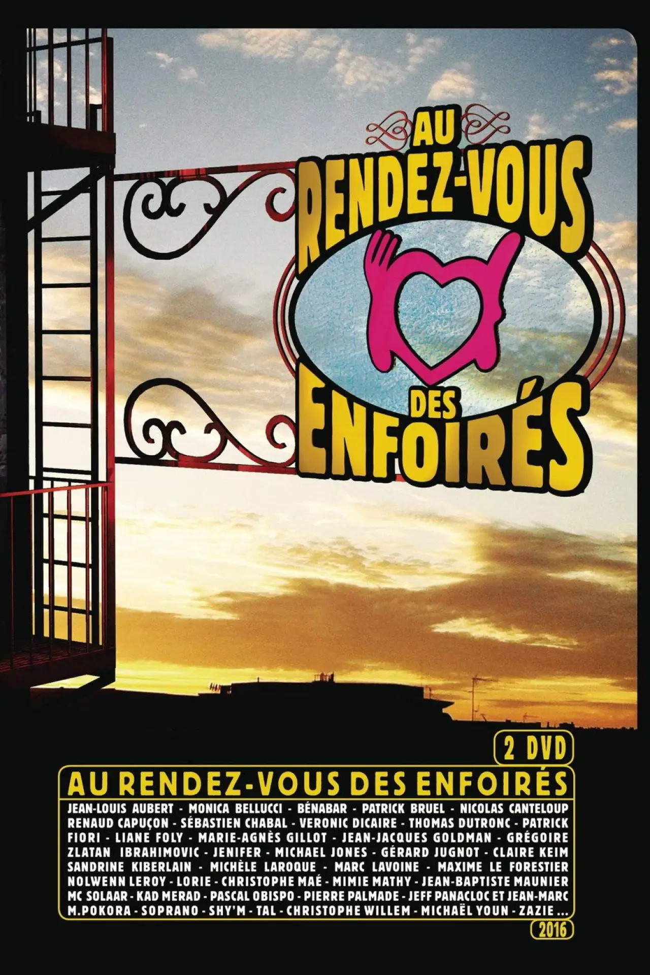 Постер к фильму "Les Enfoirés 2016 - Au rendez-vous des Enfoirés"