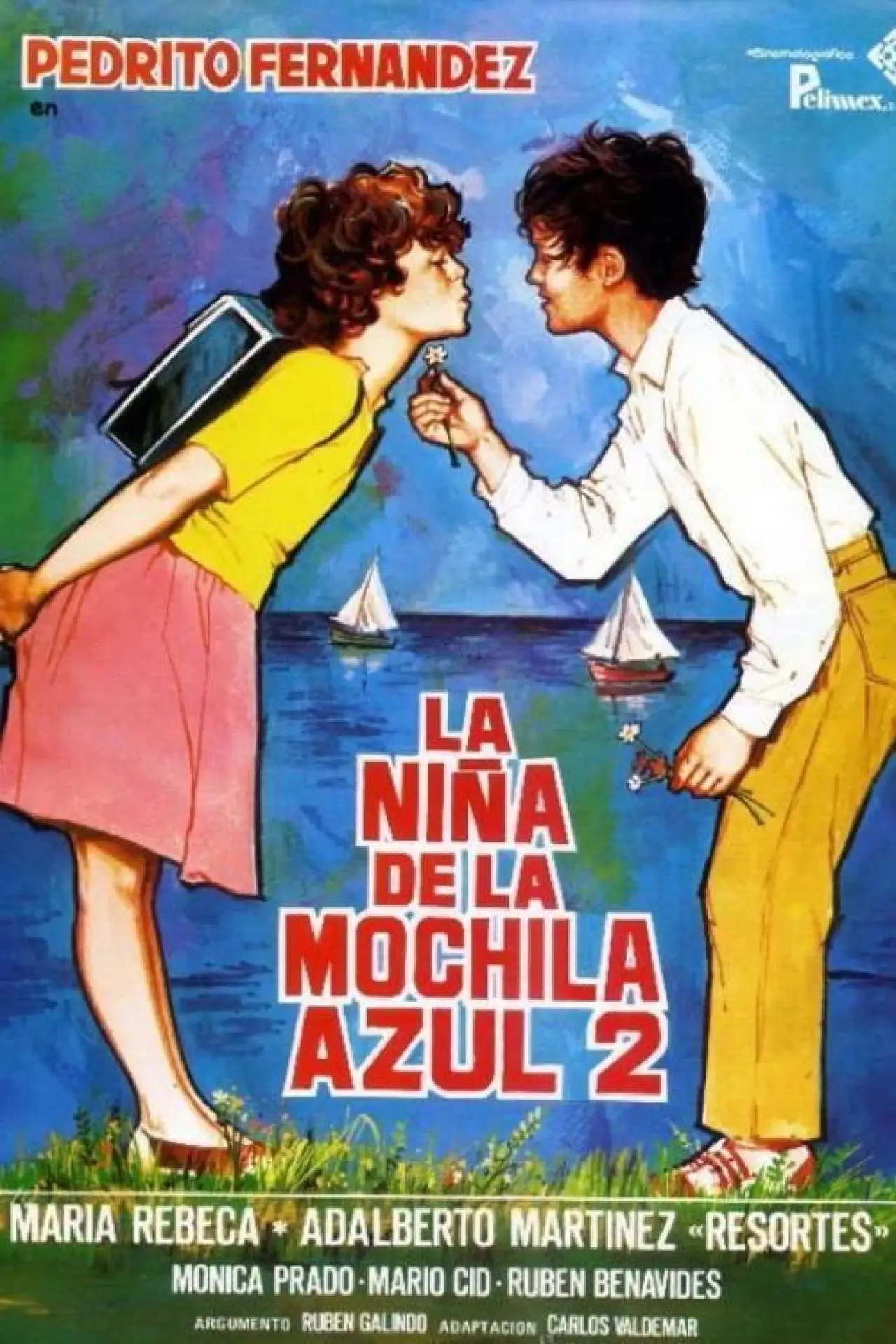 Постер к фильму "La niña de la mochila azul 2"