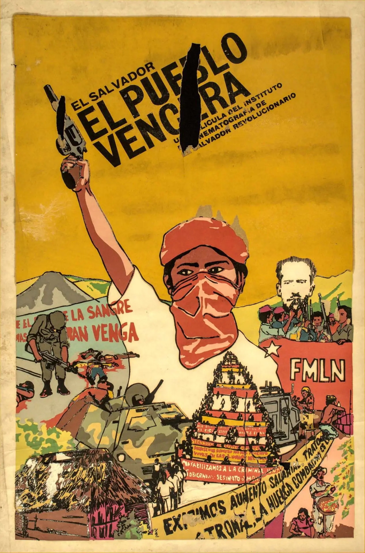 Постер к фильму "El Salvador: El pueblo vencerá"