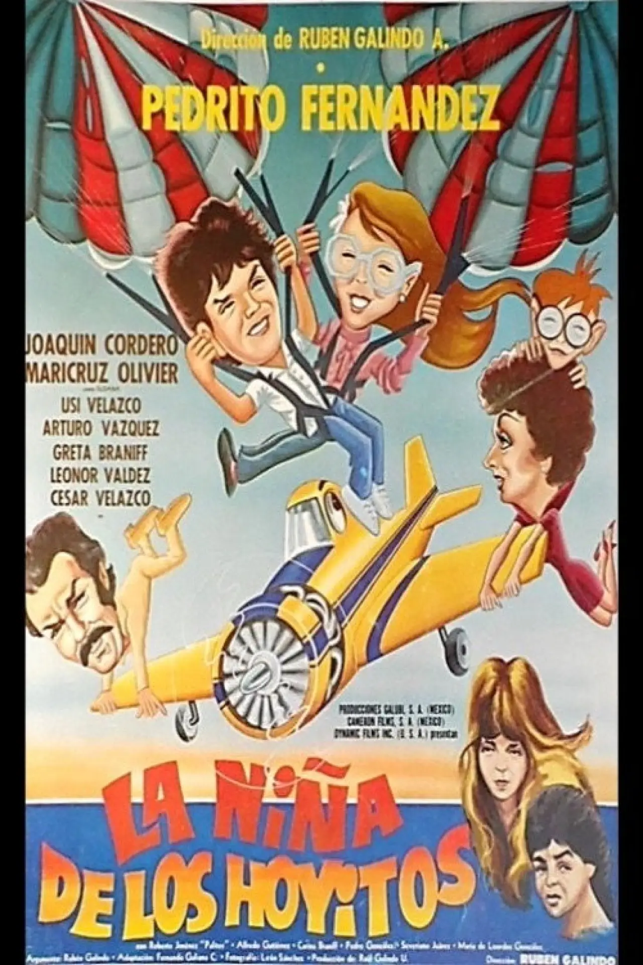 Постер к фильму "La niña de los hoyitos"