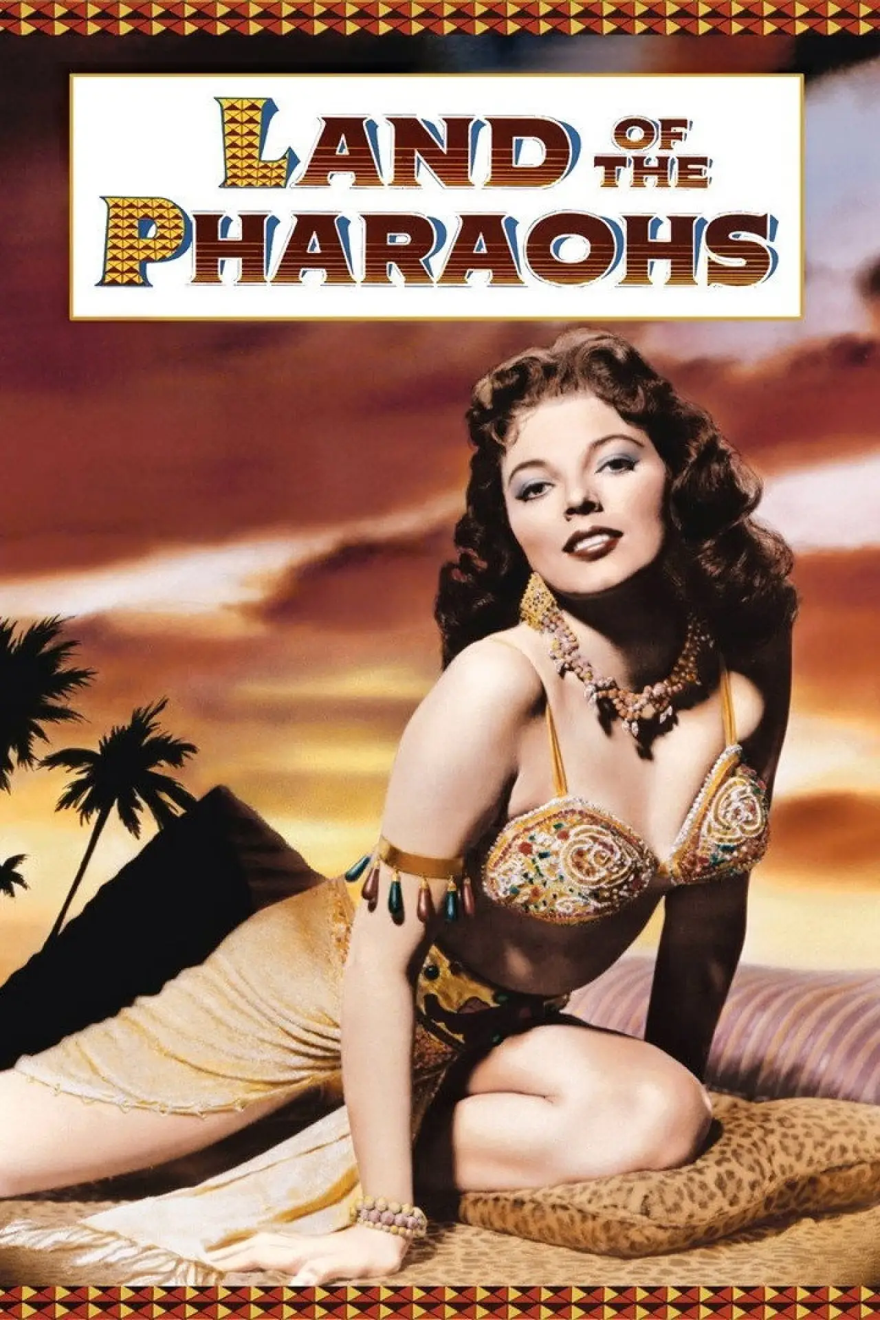 Постер к фильму "Land of the Pharaohs"