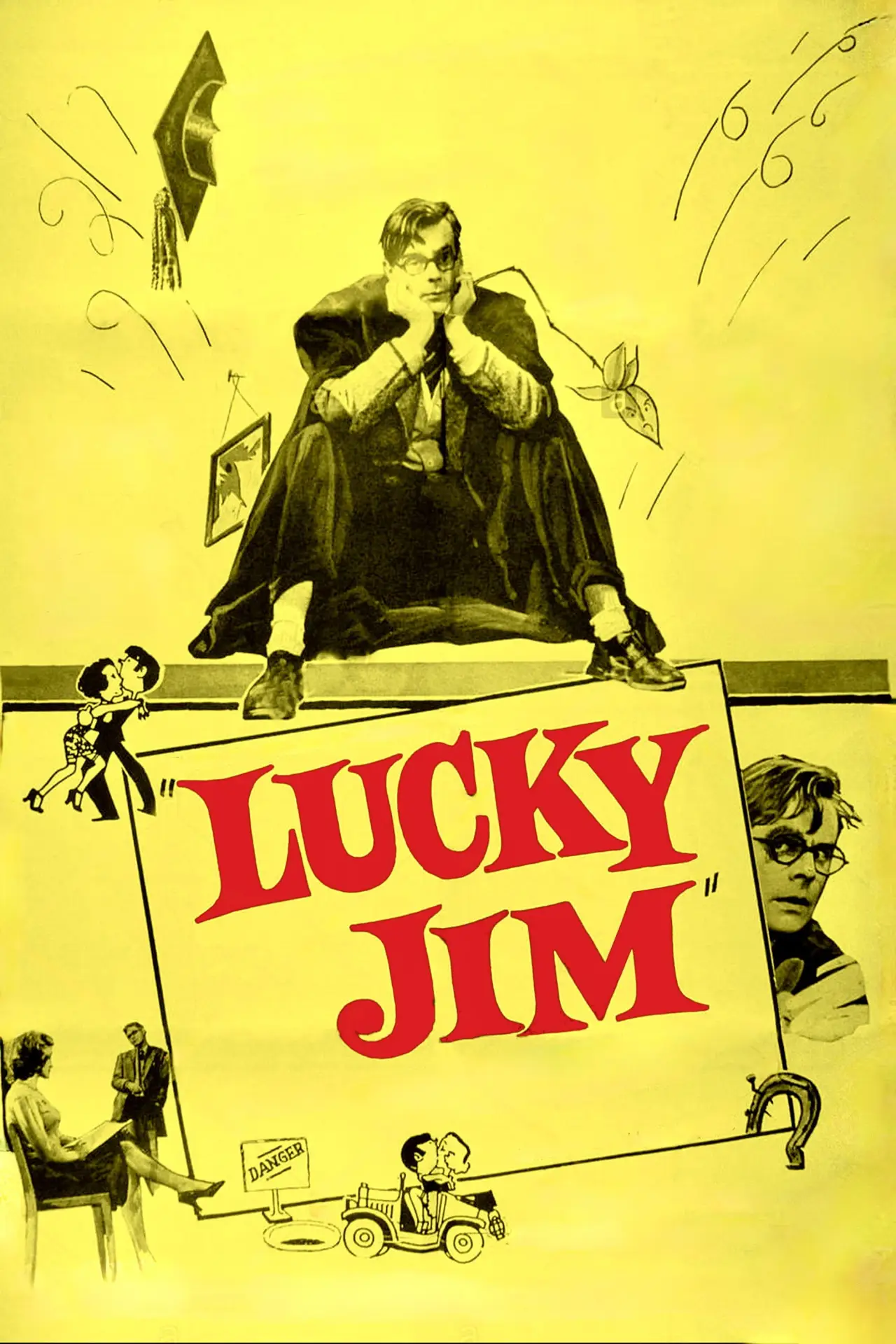 Постер к фильму "Lucky Jim"