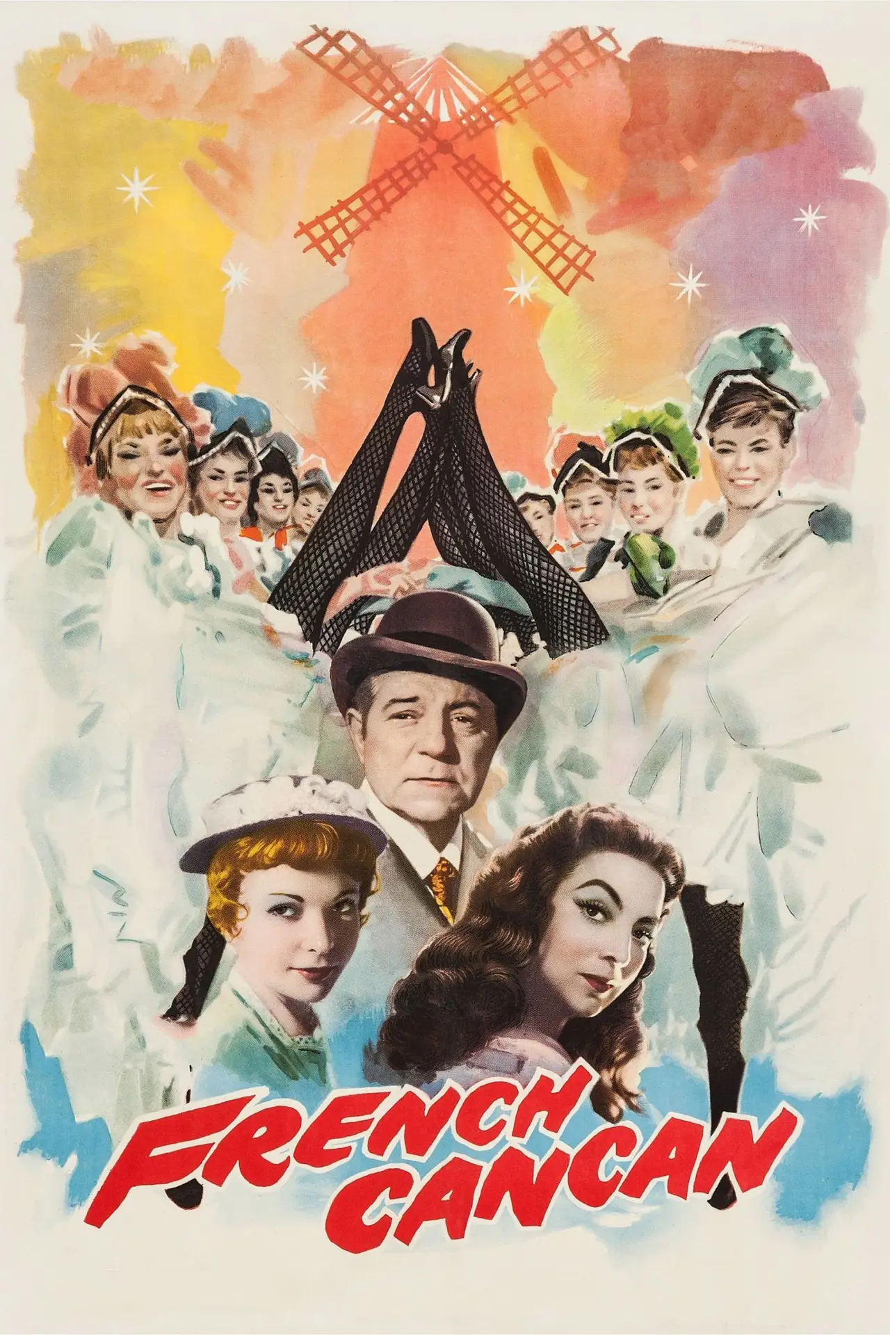 Постер к фильму "Французский канкан"