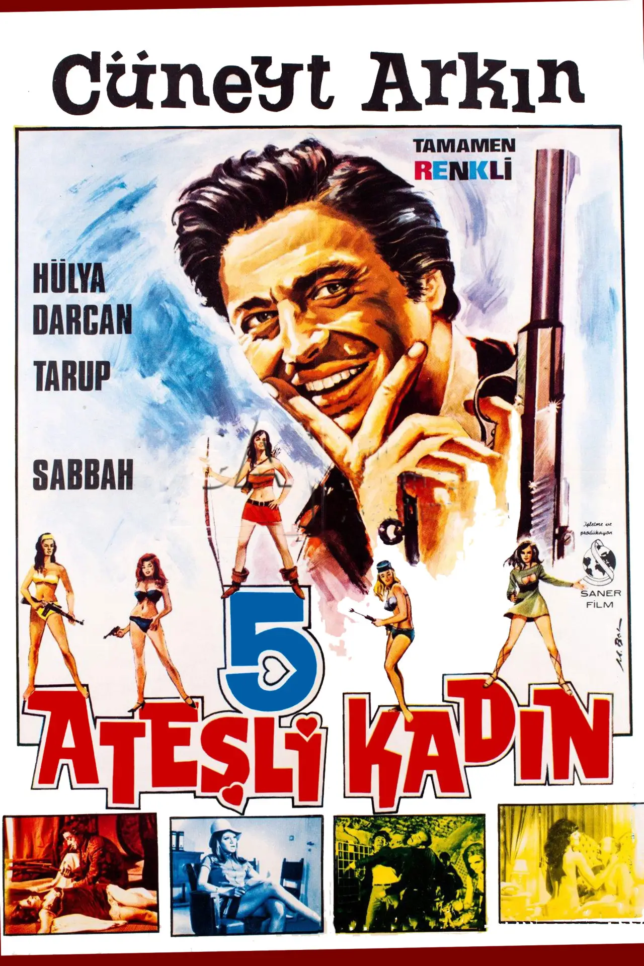 Постер к фильму "Beş Ateşli Kadın"