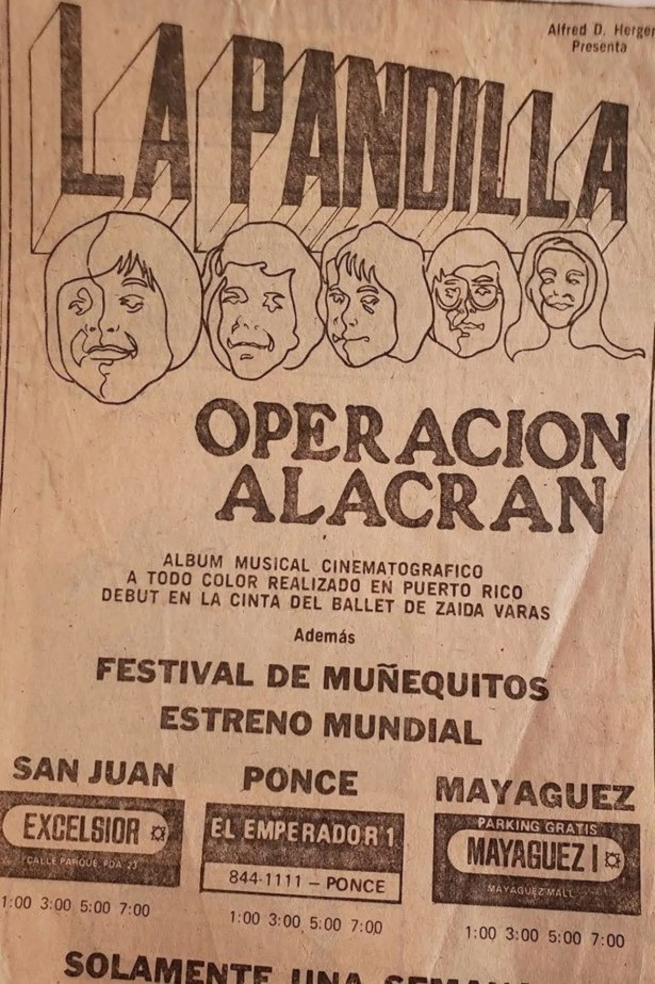 Постер к фильму "Operación Alacrán"