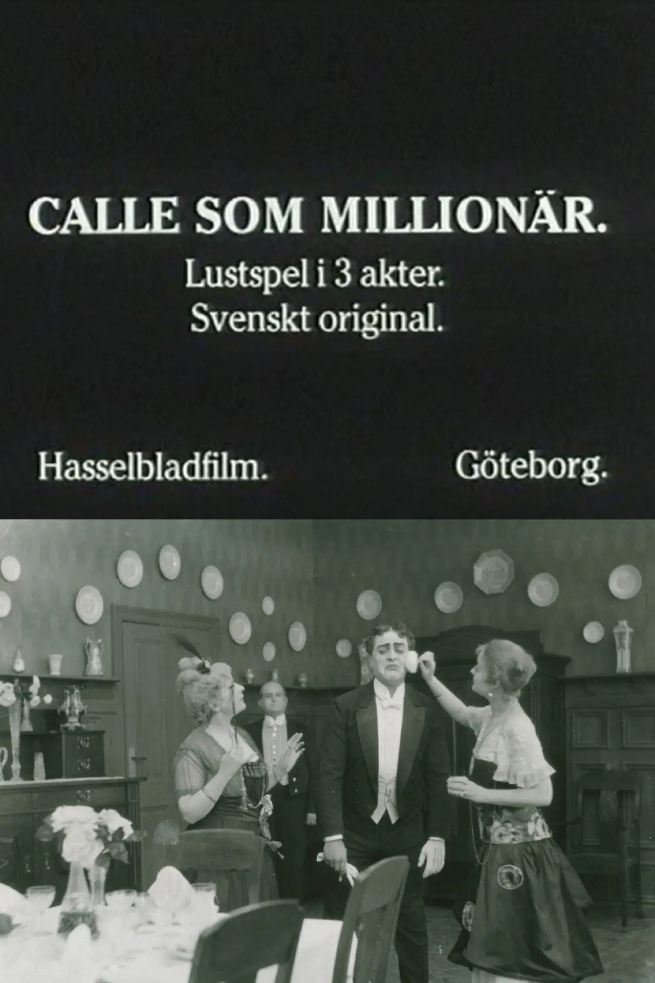Постер к фильму "Calle som miljonär"