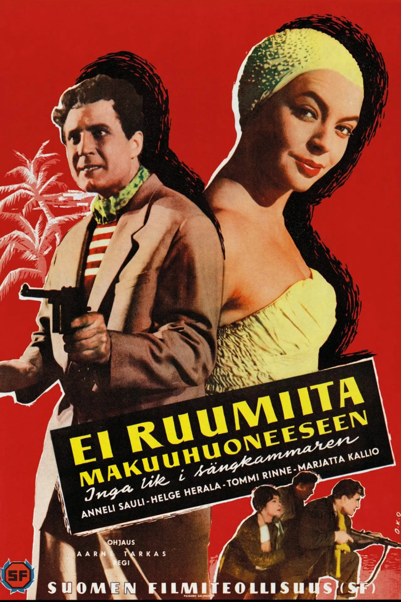 Постер к фильму "Ei ruumiita makuuhuoneeseen"