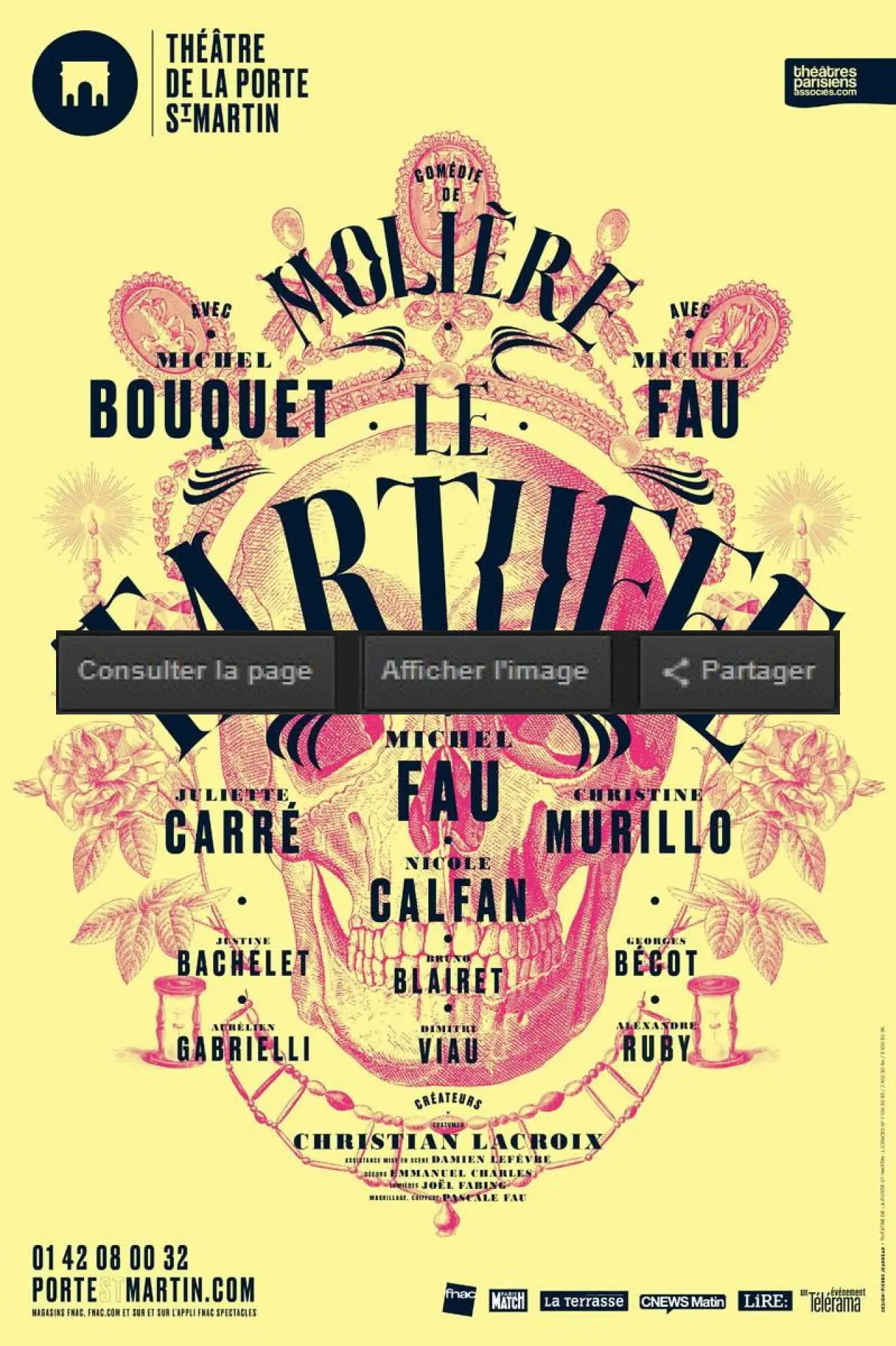 Постер к фильму "Le Tartuffe"