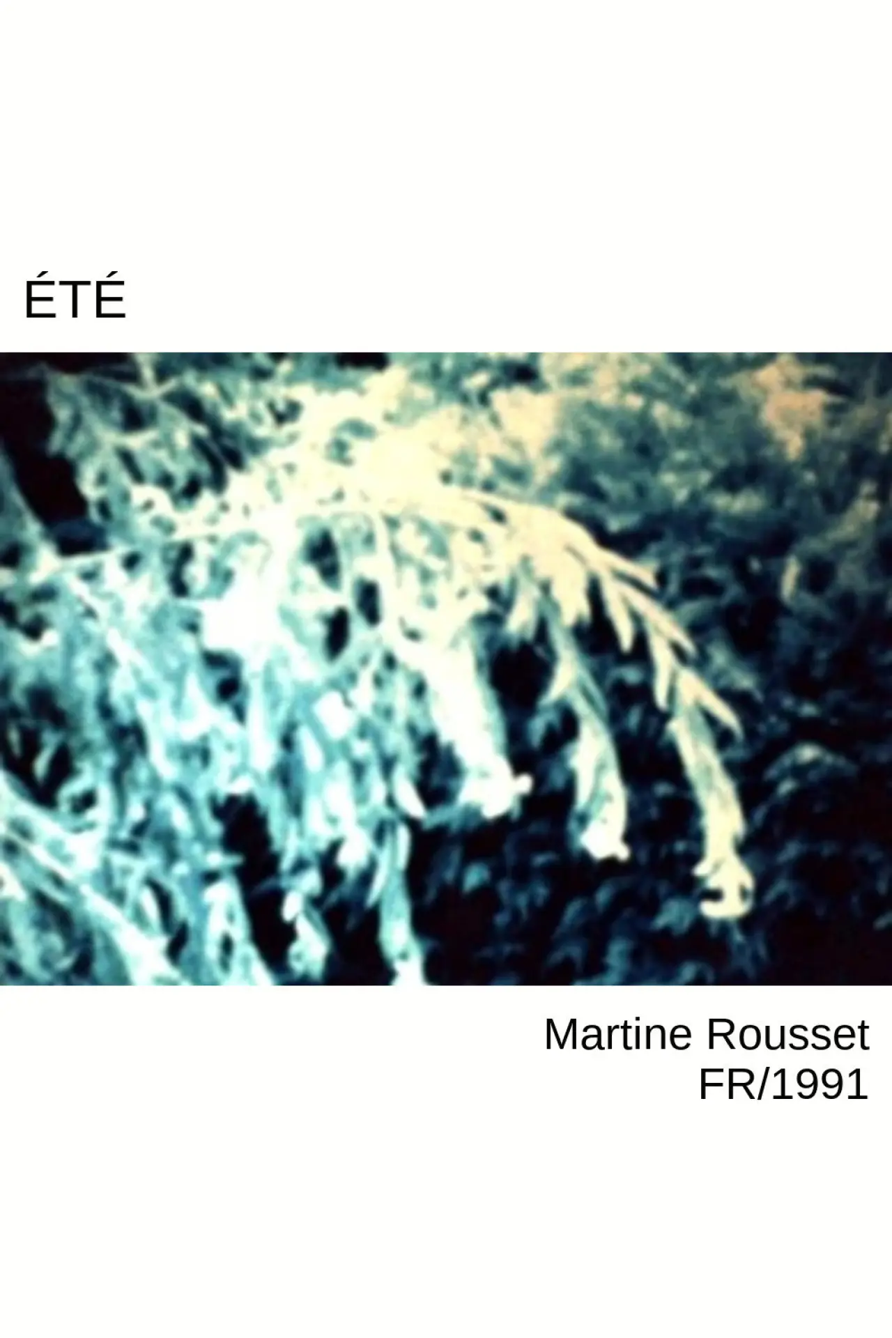 Постер к фильму "Été"