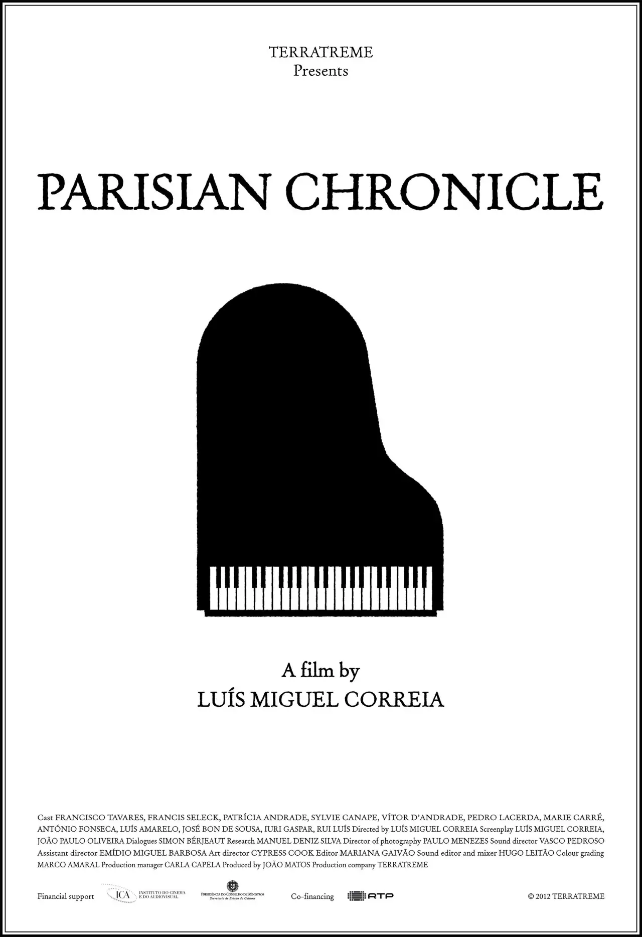 Постер к фильму "Crónica Parisiense"