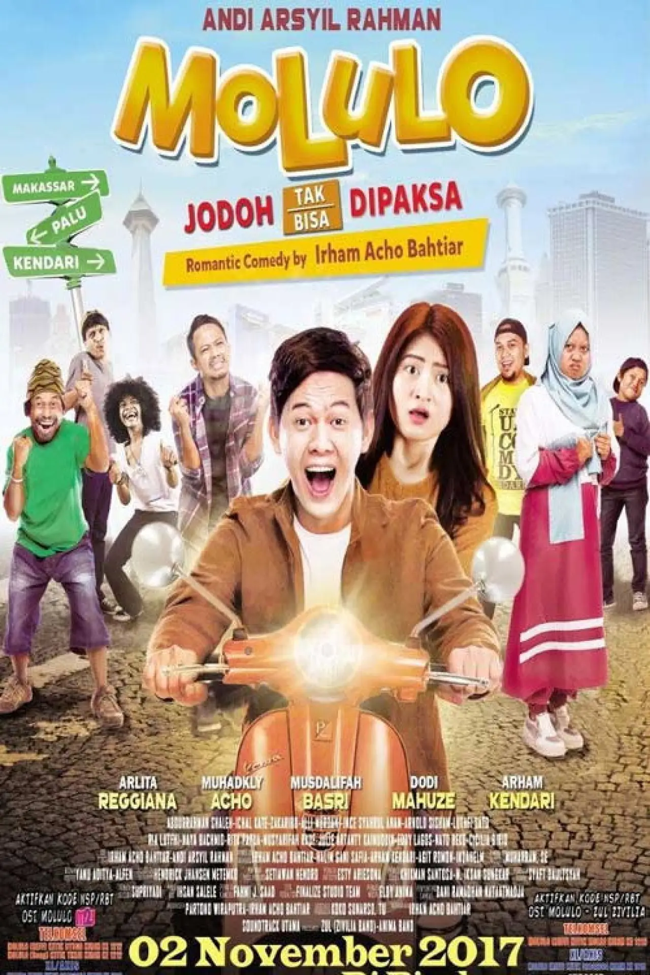 Постер к фильму "Molulo: Jodoh Tak Bisa Dipaksa"