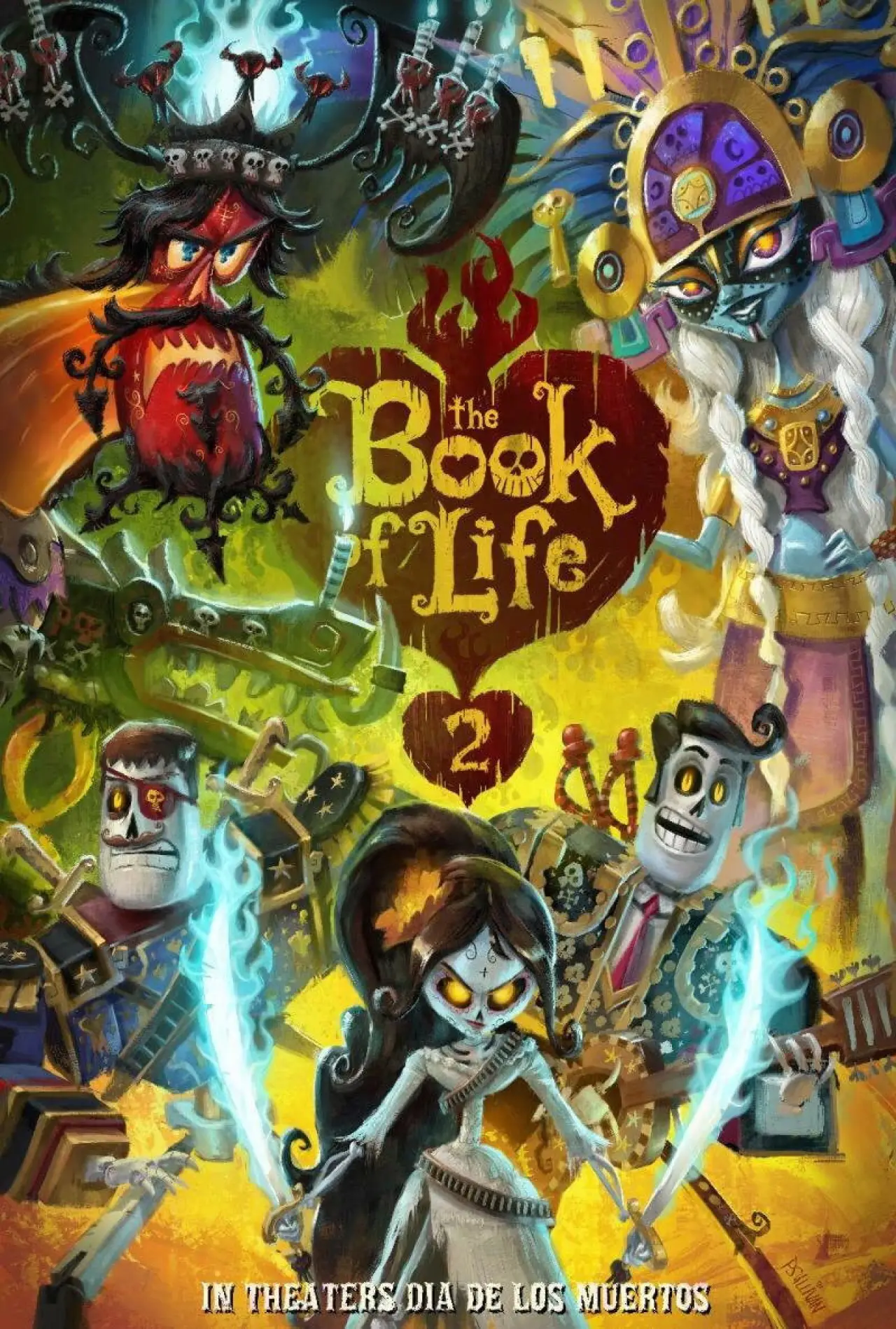 Постер к фильму "The Book of Life 2"
