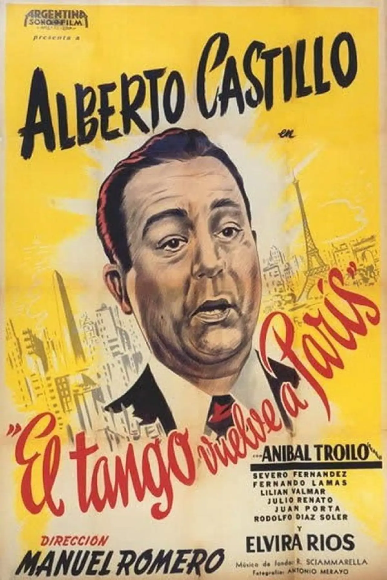 Постер к фильму "El tango vuelve a París"