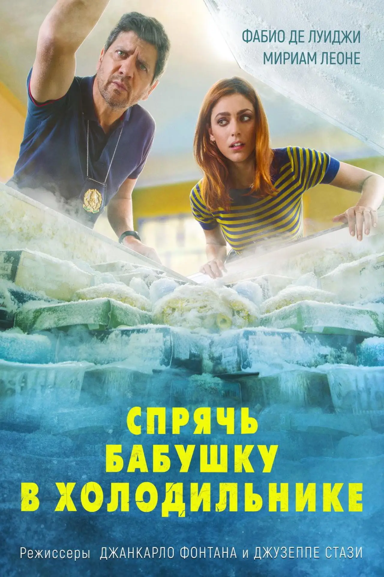 Постер к фильму "Спрячь бабушку в холодильнике"