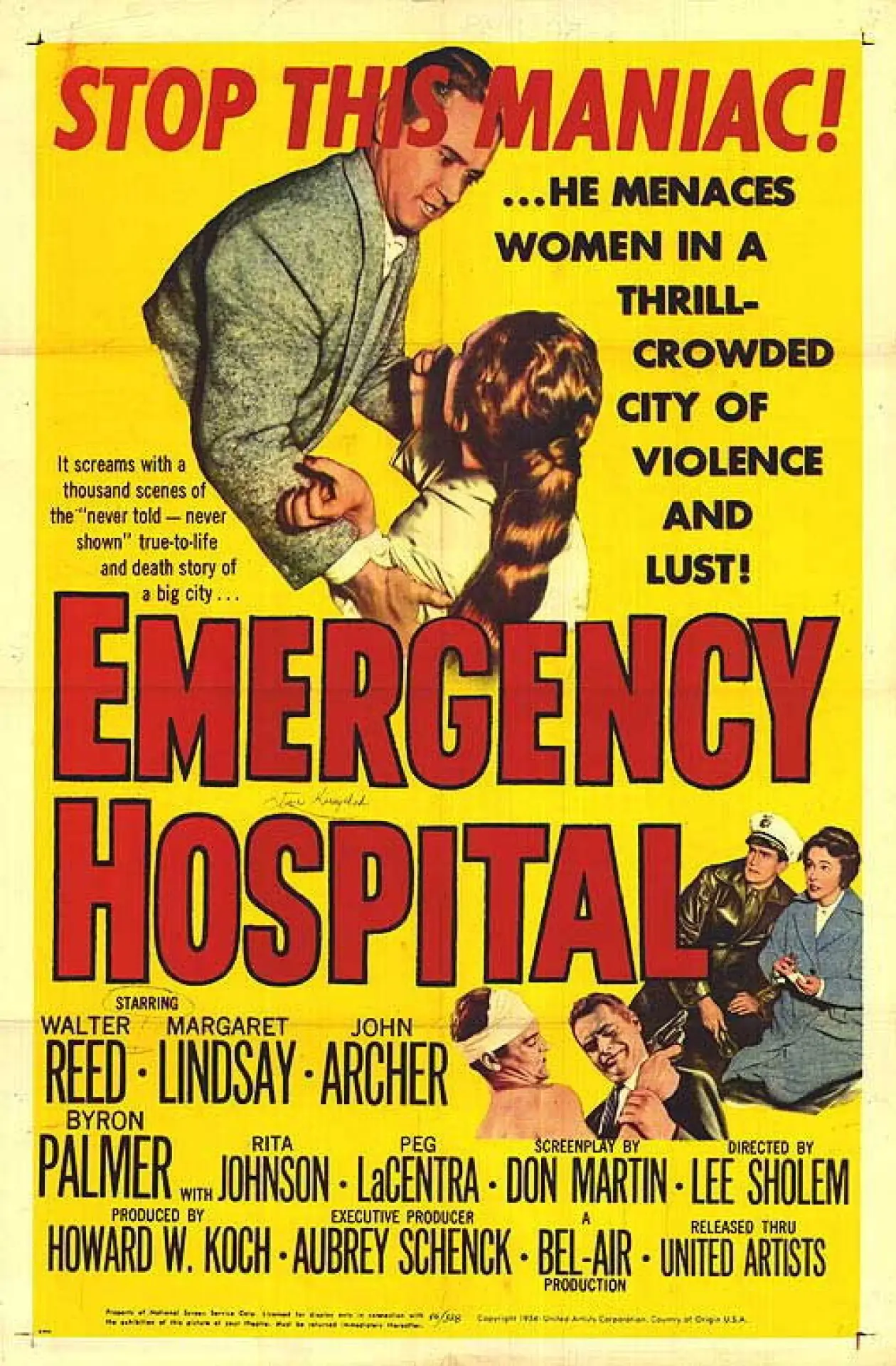 Постер к фильму "Emergency Hospital"