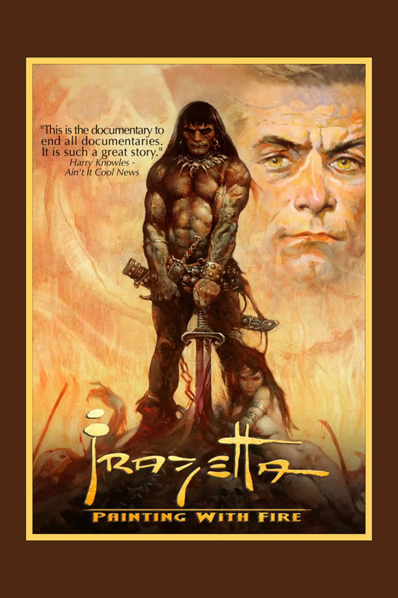 Постер к фильму "Frazetta: Painting with Fire"