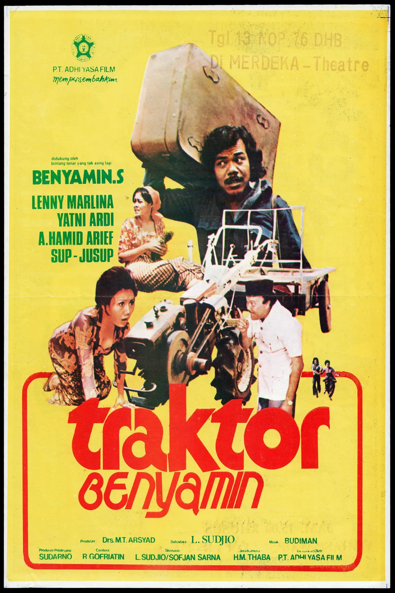 Постер к фильму "Traktor Benyamin"