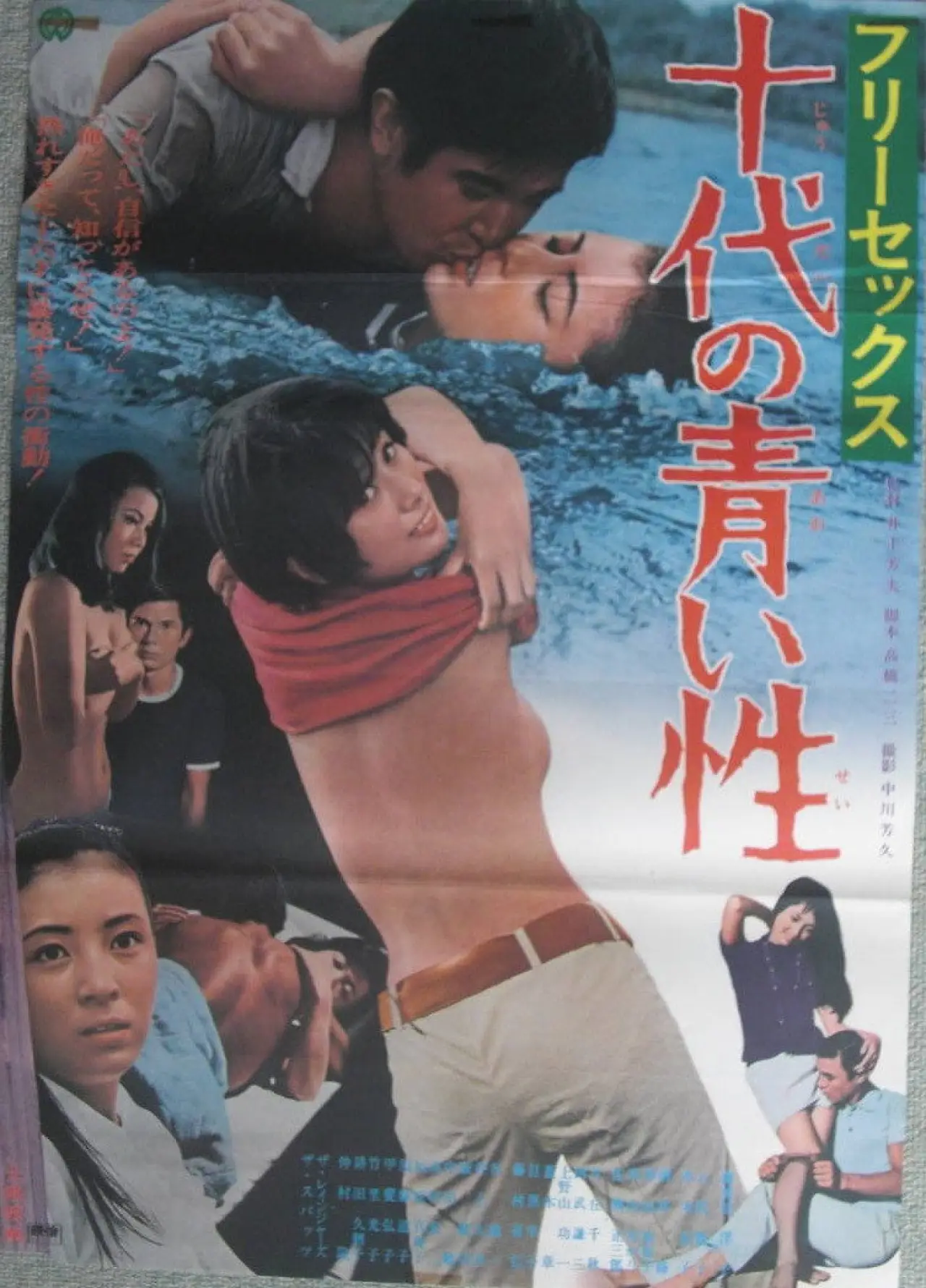 Постер к фильму "フリーセックス　十代の青い性"