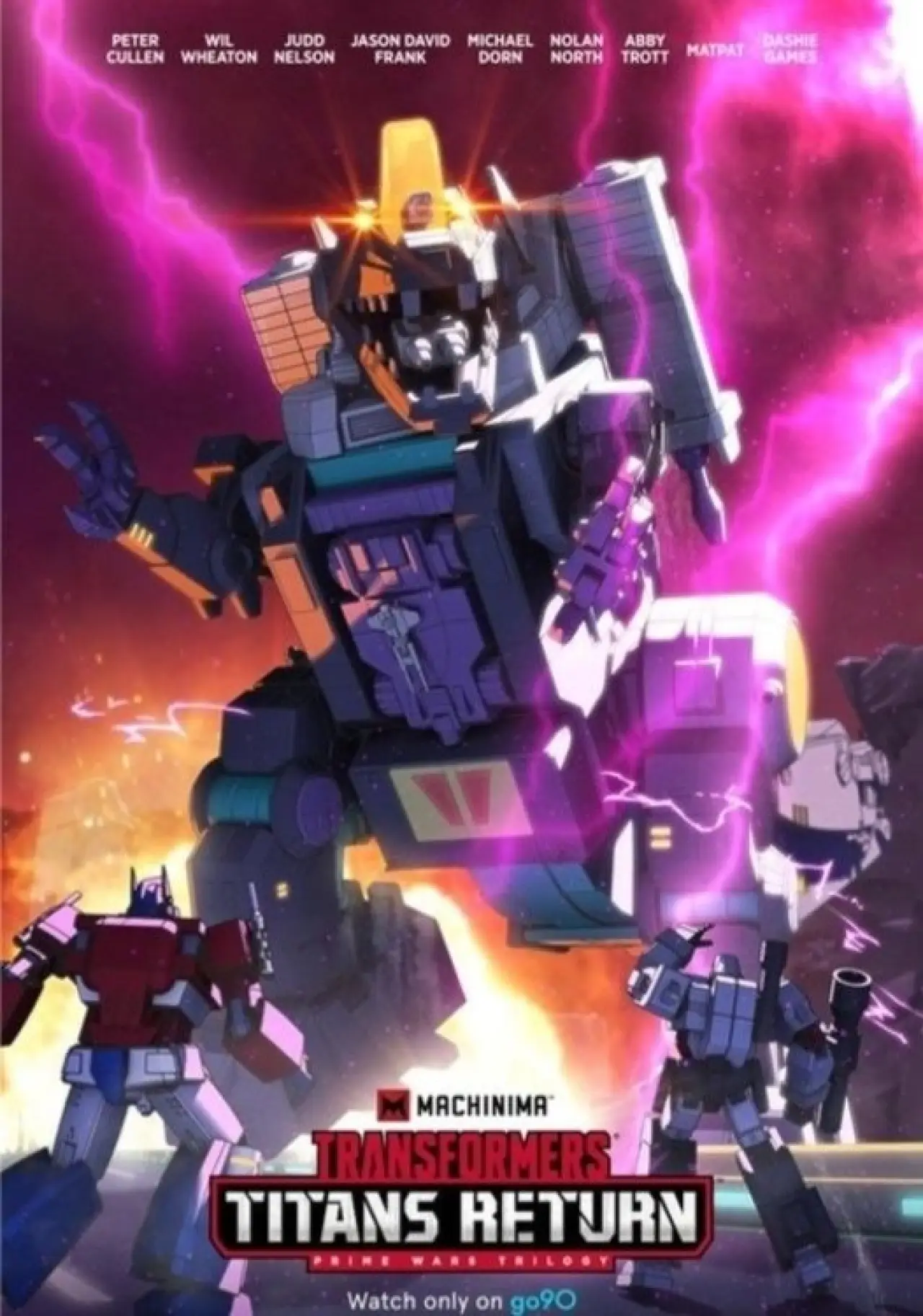 Постер к фильму "Transformers: Titans Return"