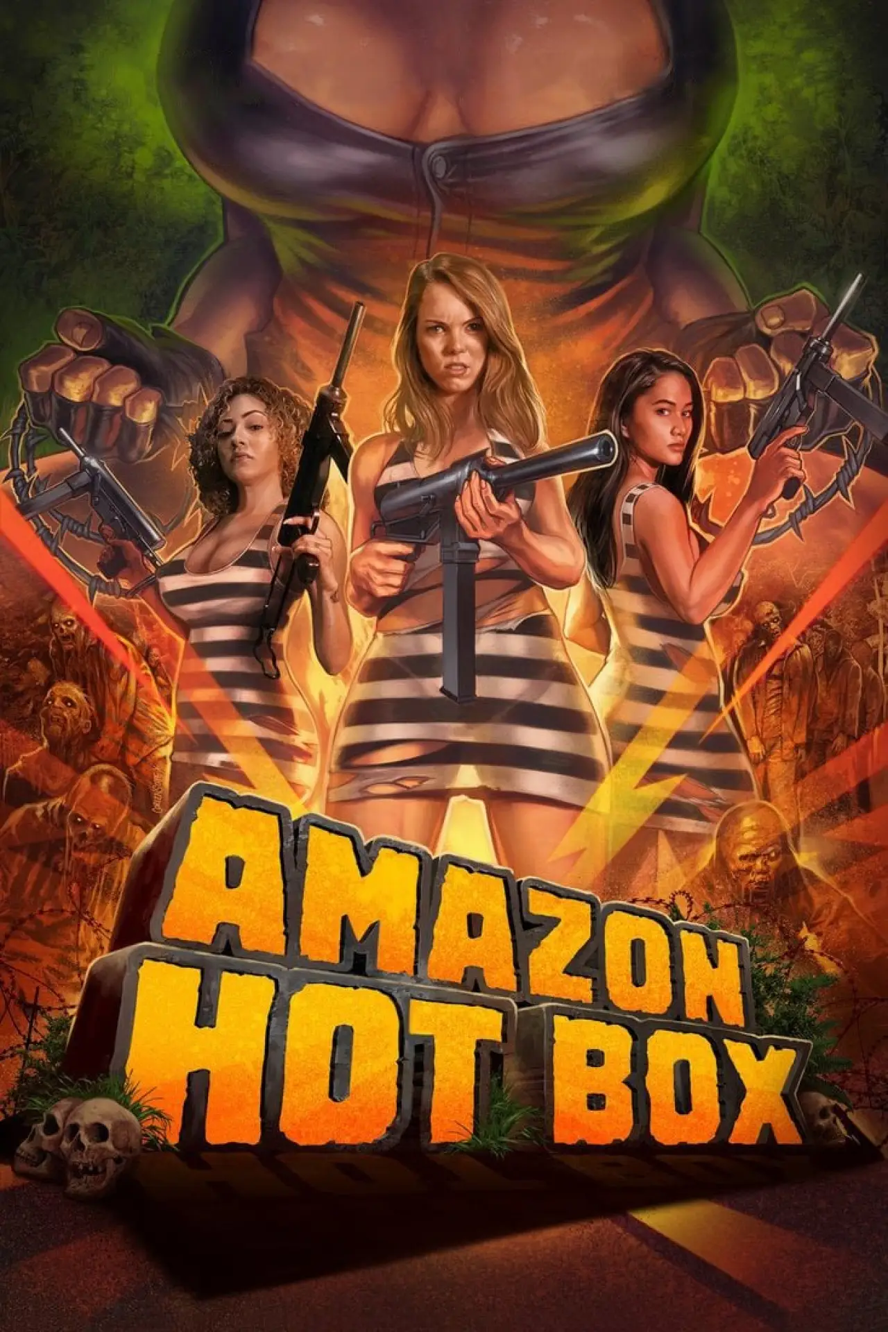 Постер к фильму "Amazon Hot Box"