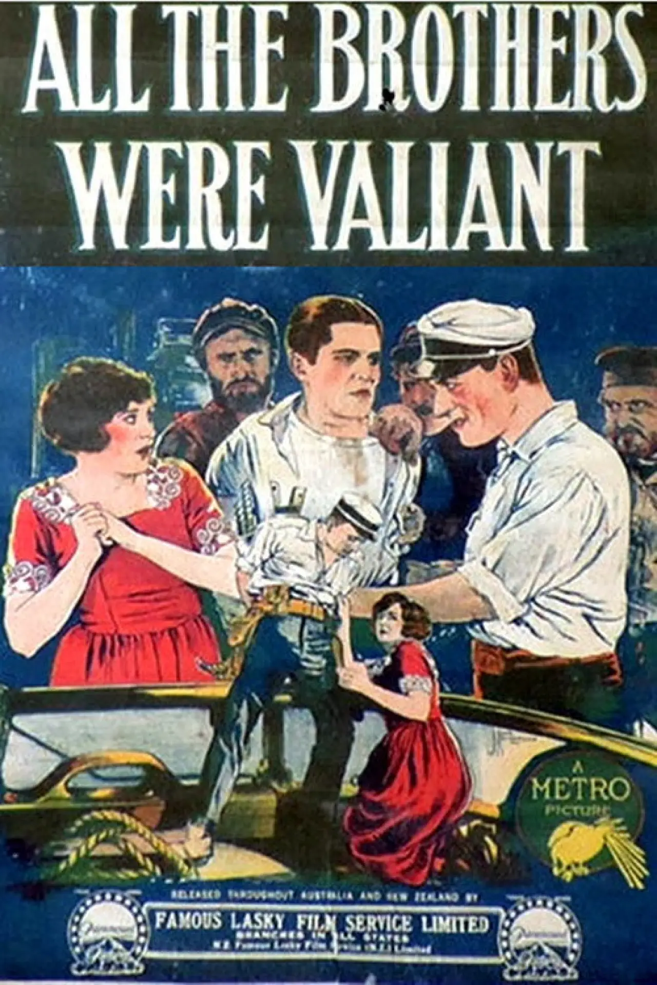 Постер к фильму "All the Brothers Were Valiant"