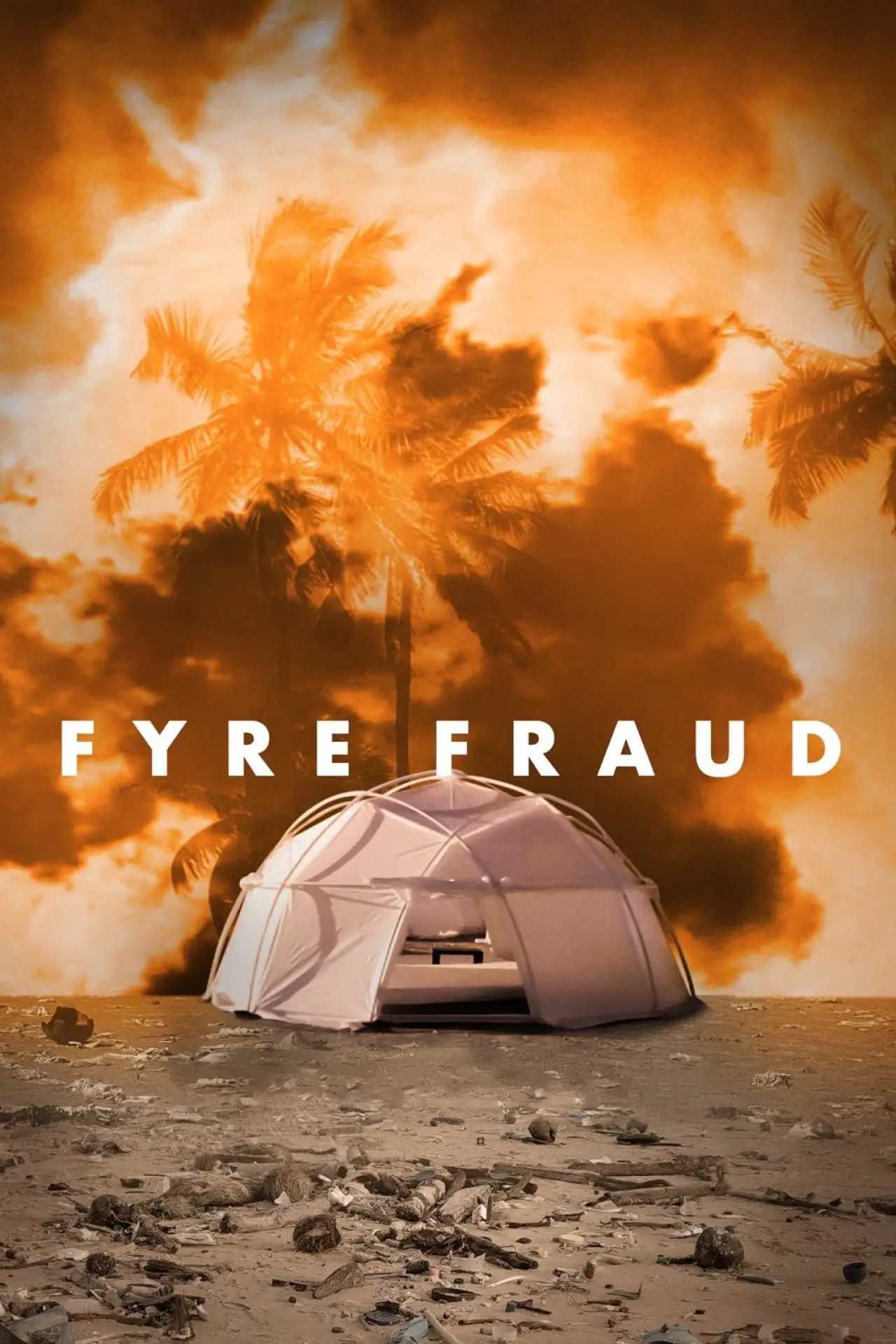 Постер к фильму "Афёра Fyre"