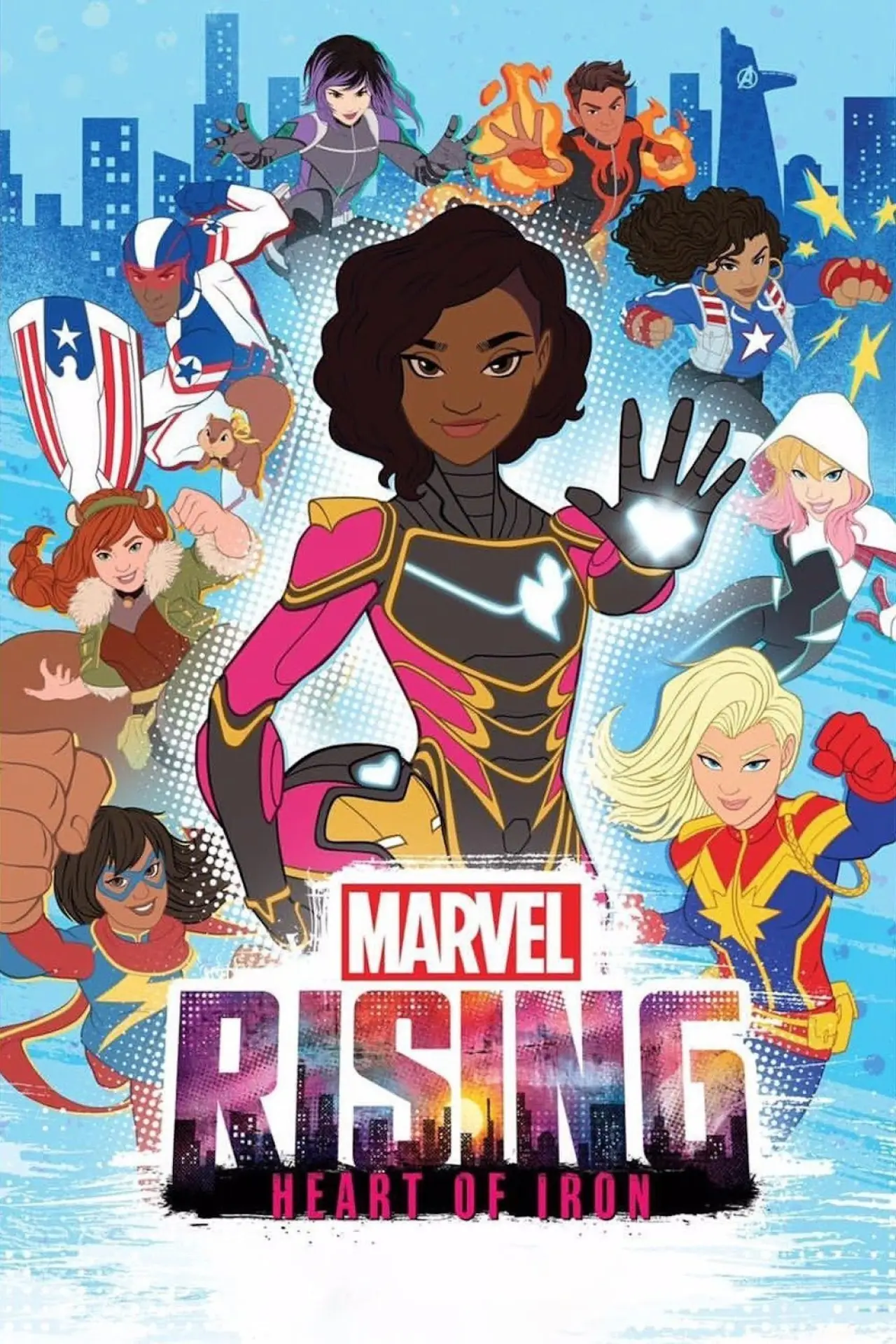 Постер к фильму "Marvel Rising: Heart of Iron"