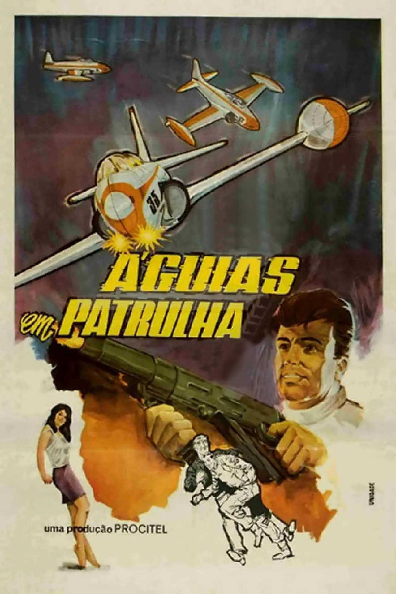 Постер к фильму "Águias em Patrulha"