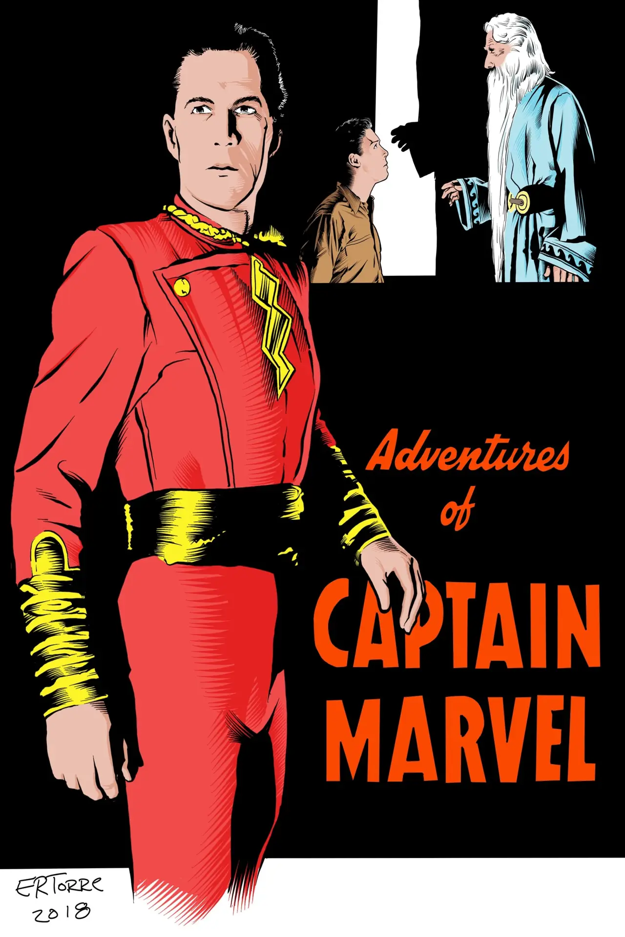 Постер к фильму "Adventures of Captain Marvel"