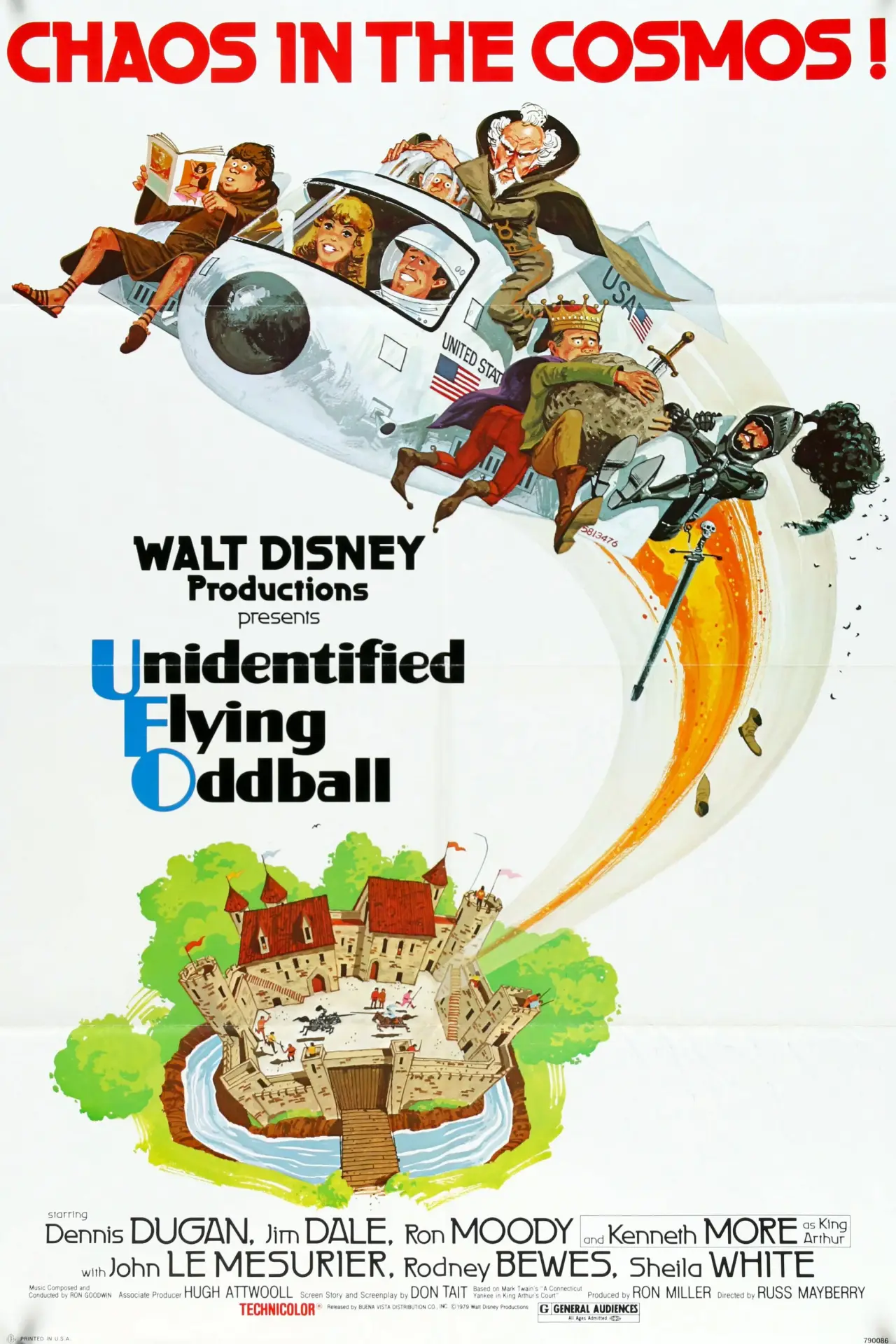 Постер к фильму "Unidentified Flying Oddball"