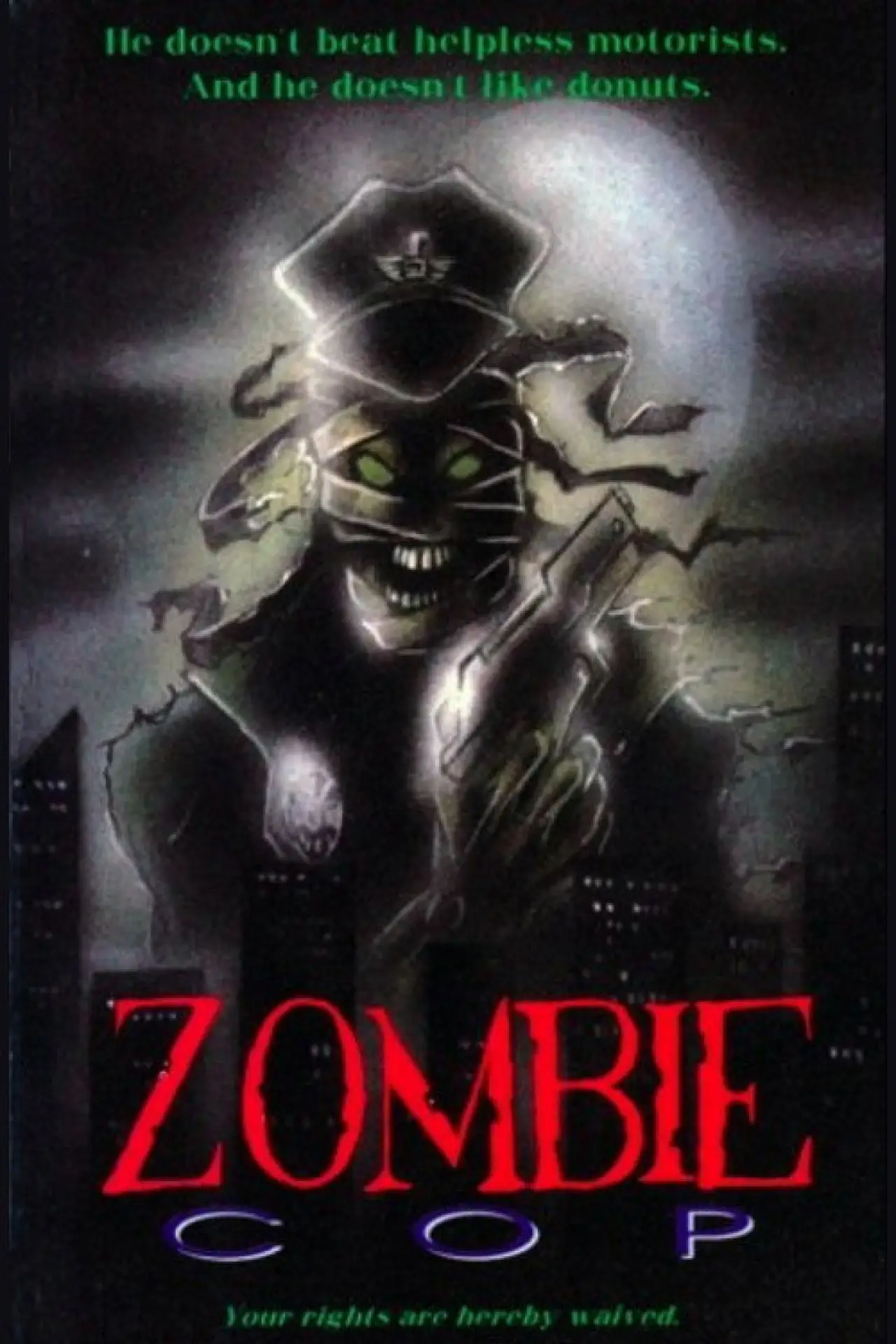 Постер к фильму "Zombie Cop"