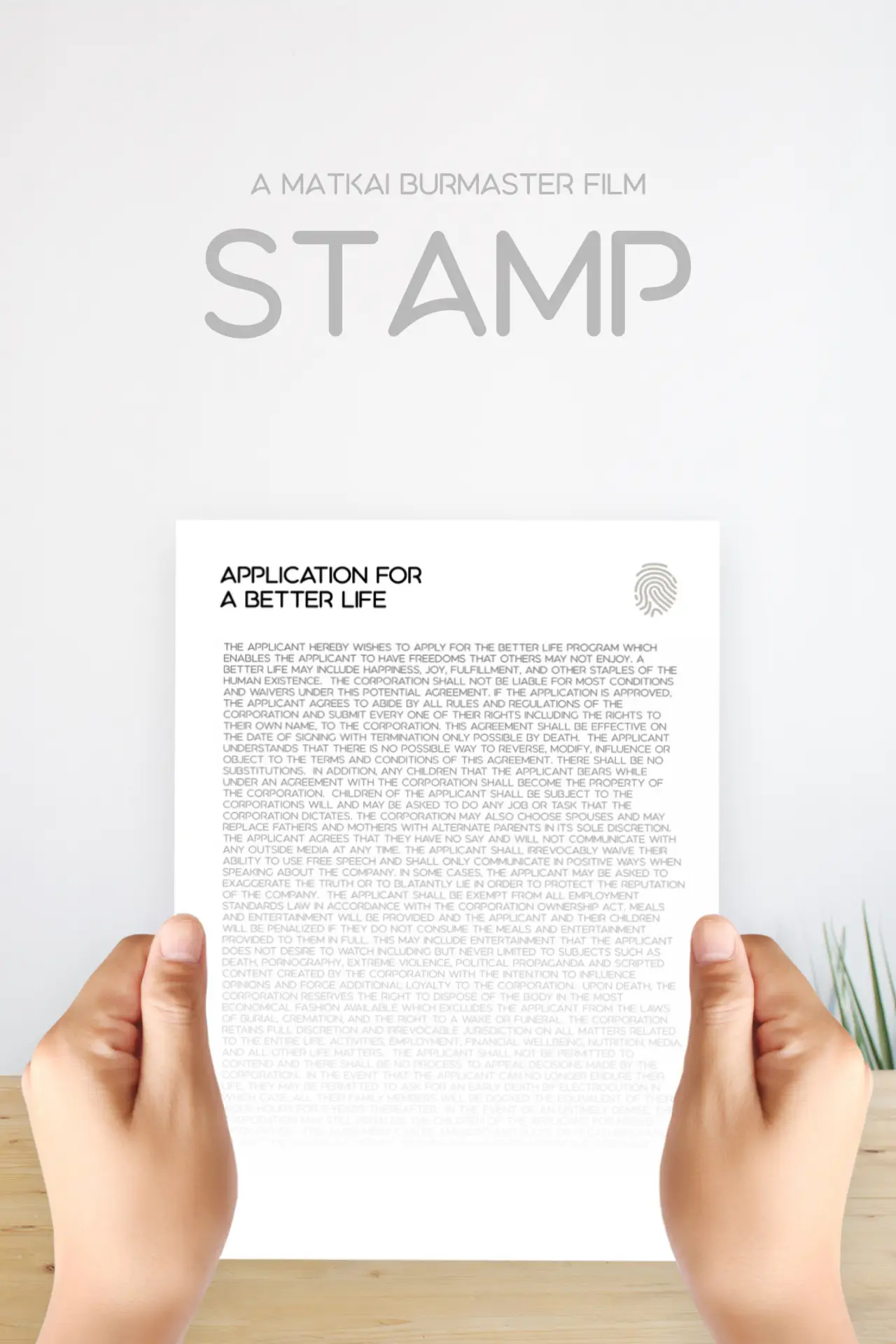 Постер к фильму "The Stamp"