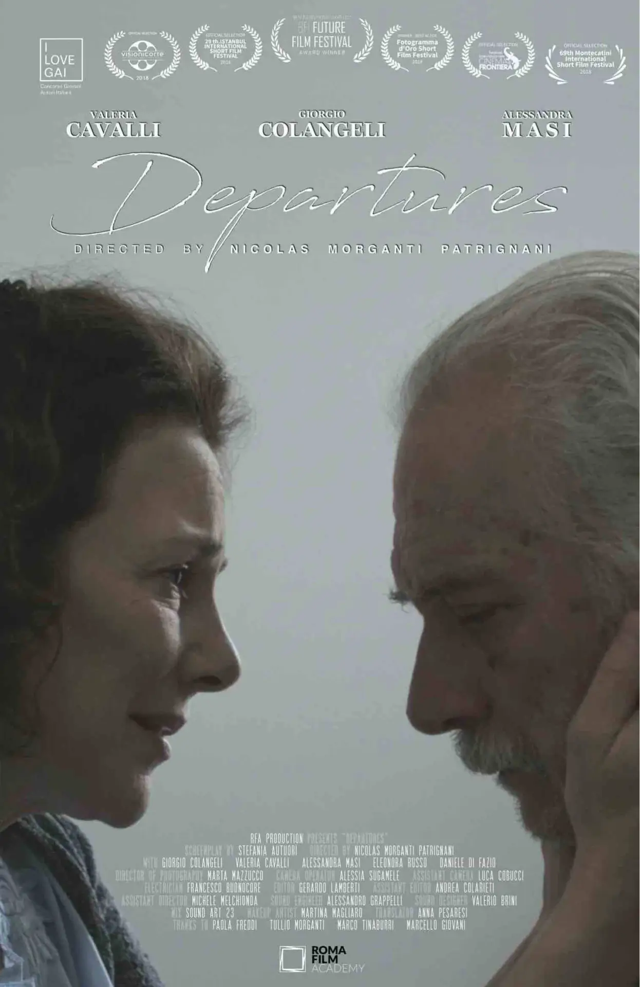 Постер к фильму "Partenze"