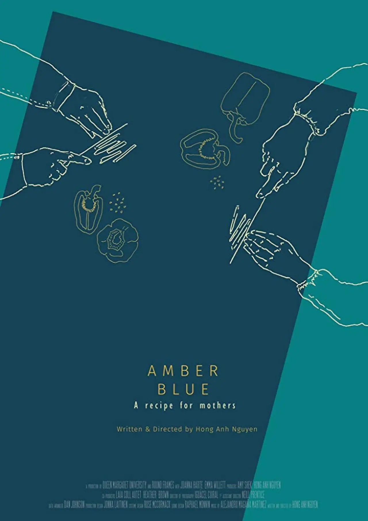 Постер к фильму "Amber Blue"
