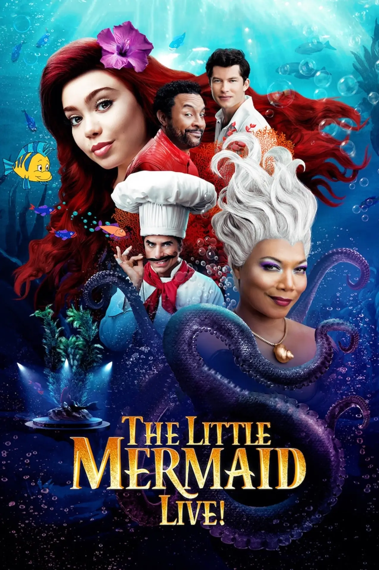 Постер к фильму "The Little Mermaid Live!"