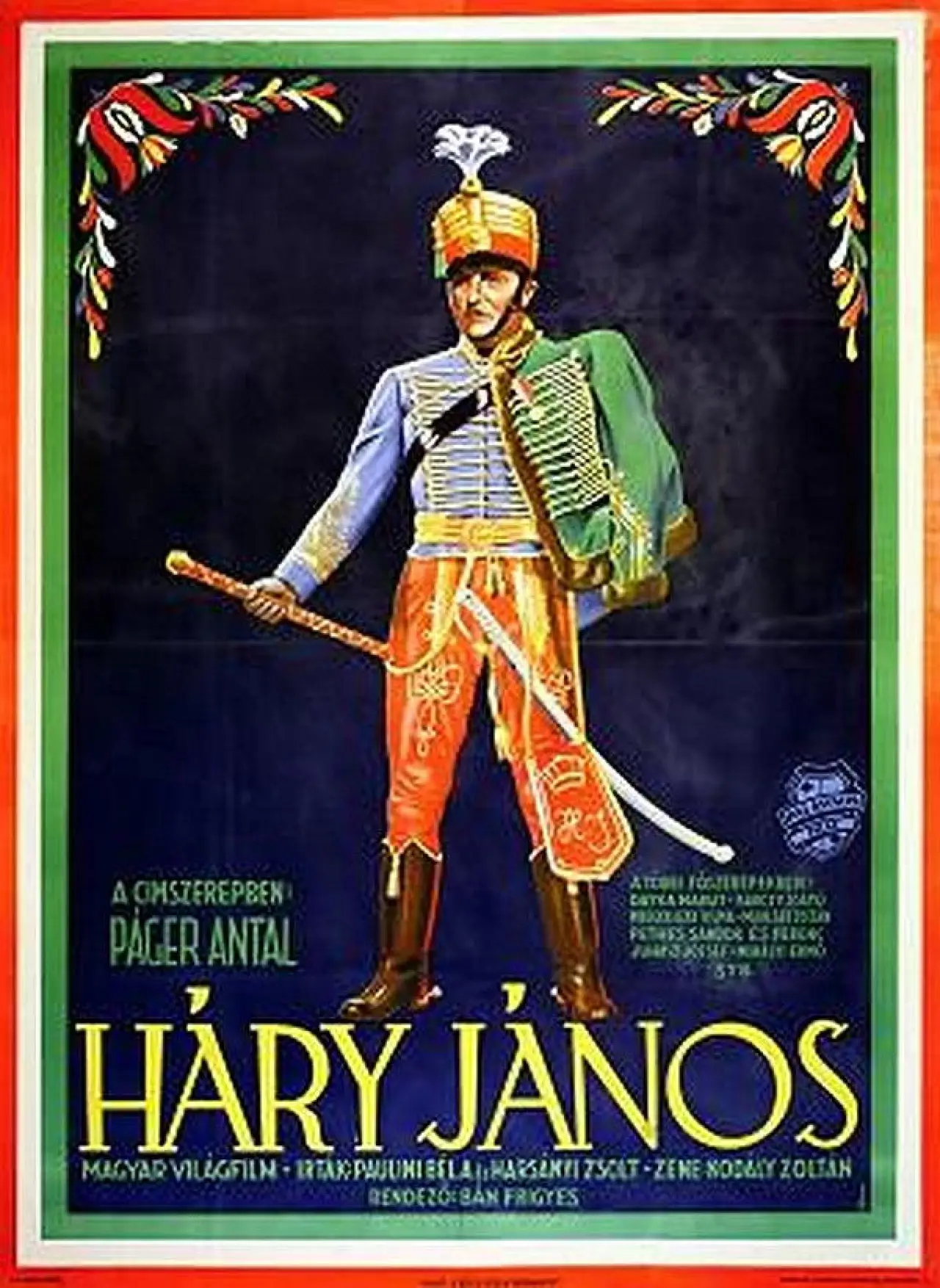 Постер к фильму "Háry János"