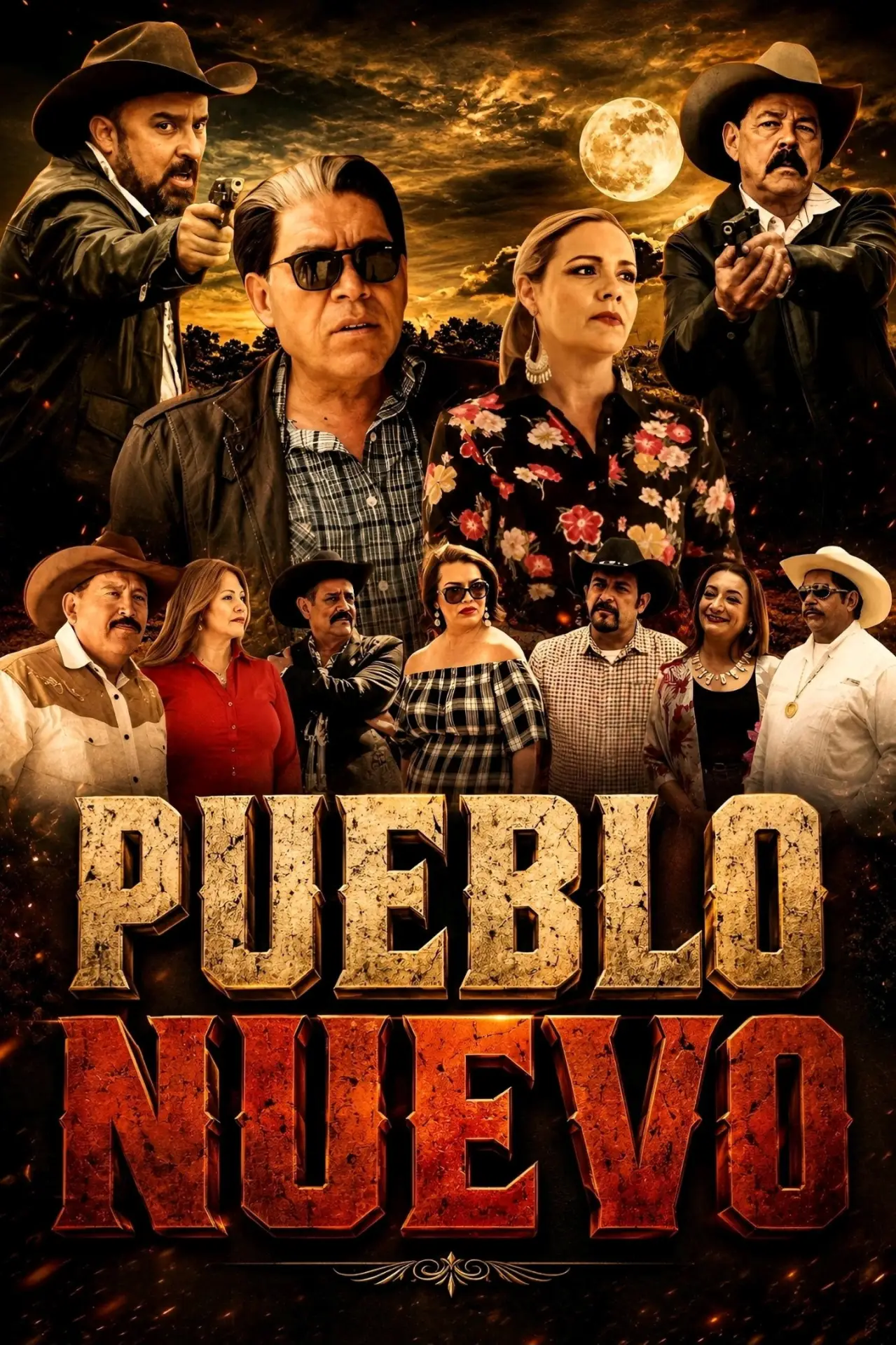 Постер к фильму "Pueblo Nuevo"