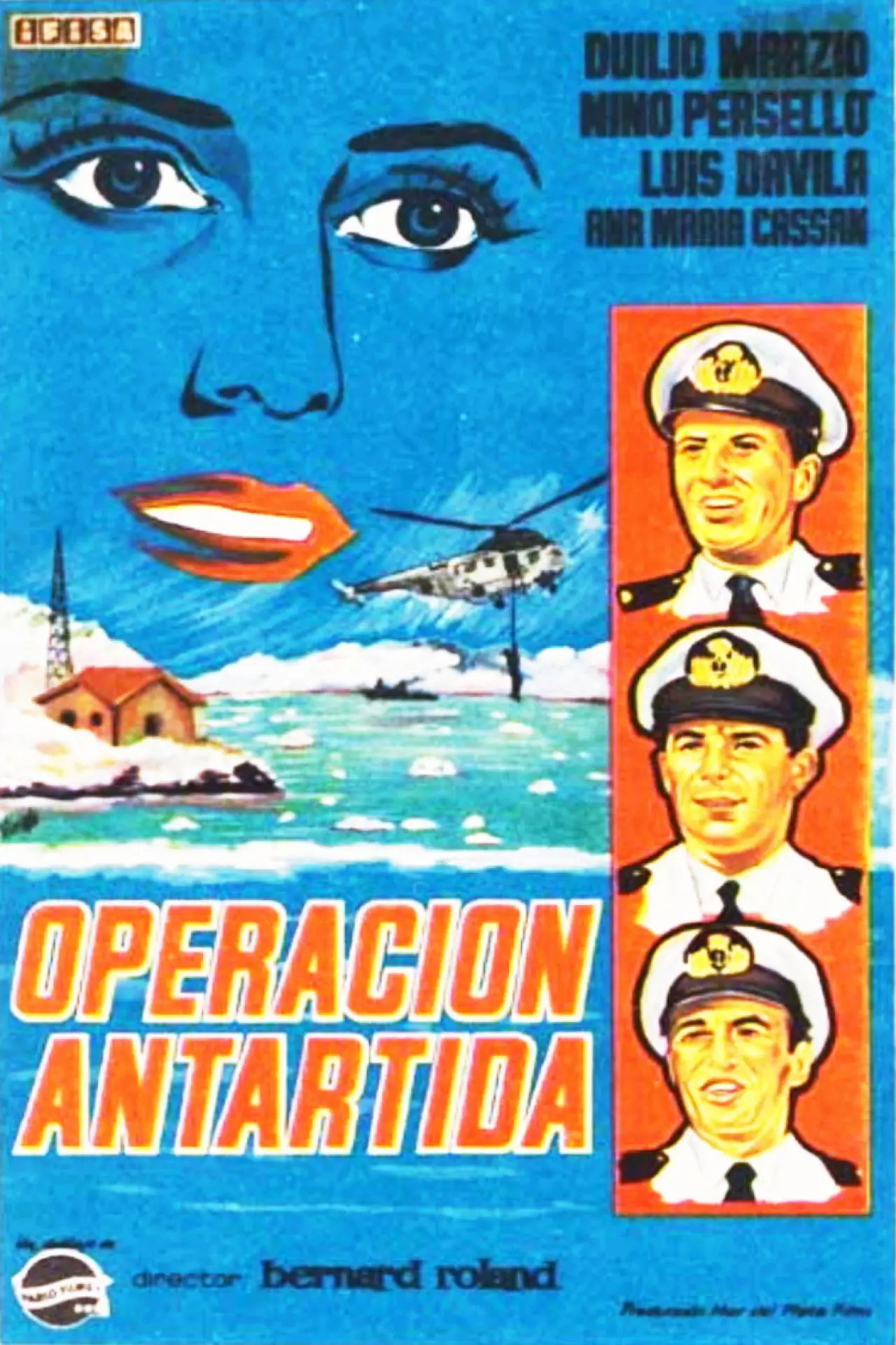 Постер к фильму "Operación Antartida"