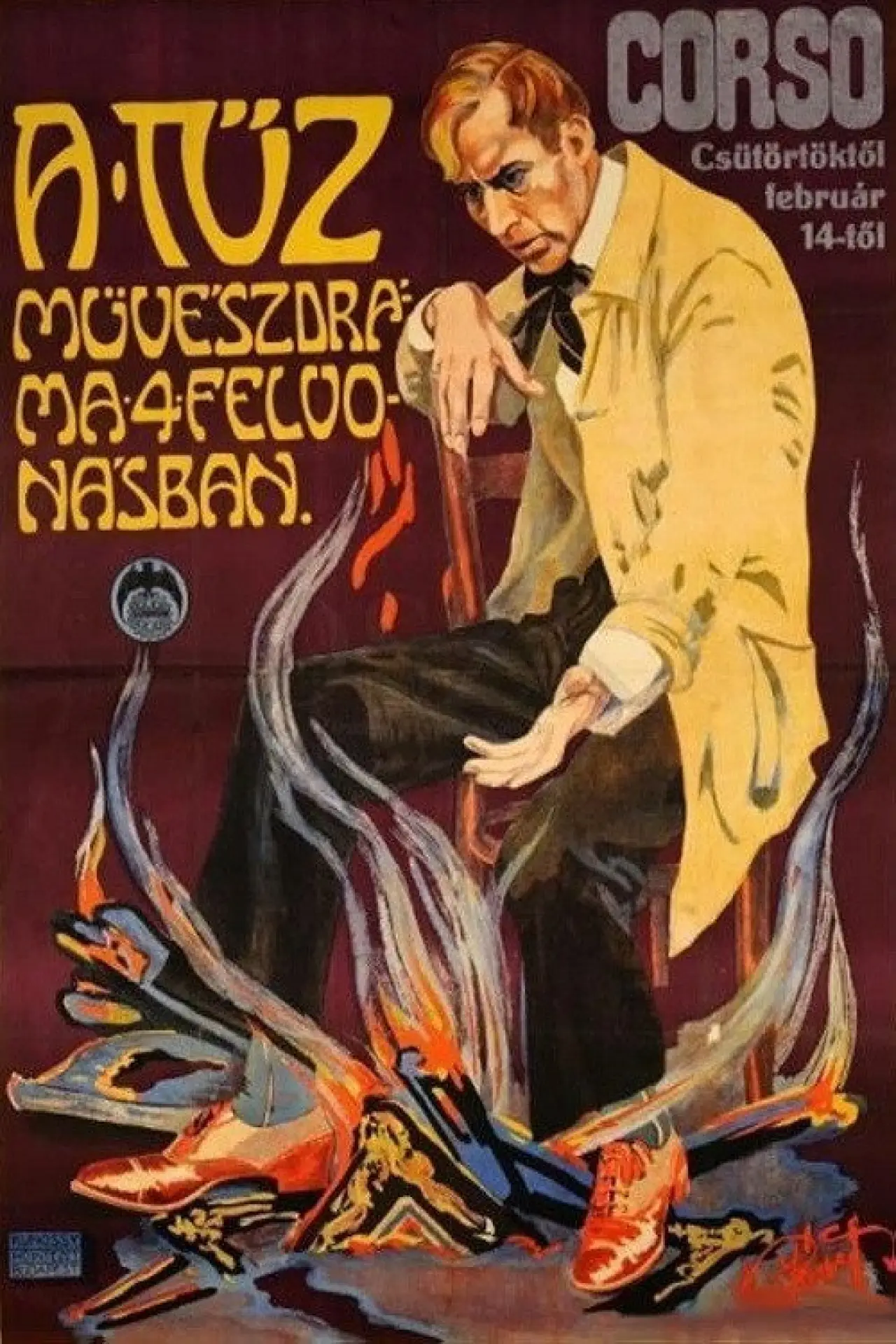 Постер к фильму "A tűz"