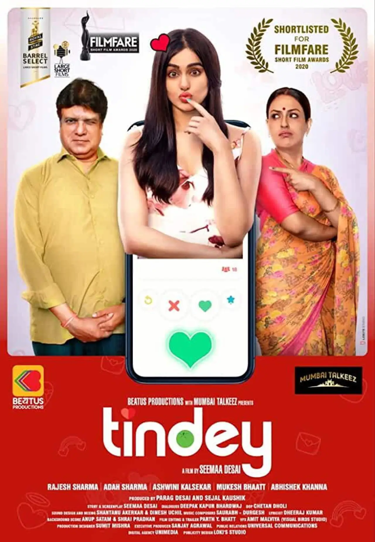 Постер к фильму "Tindey"