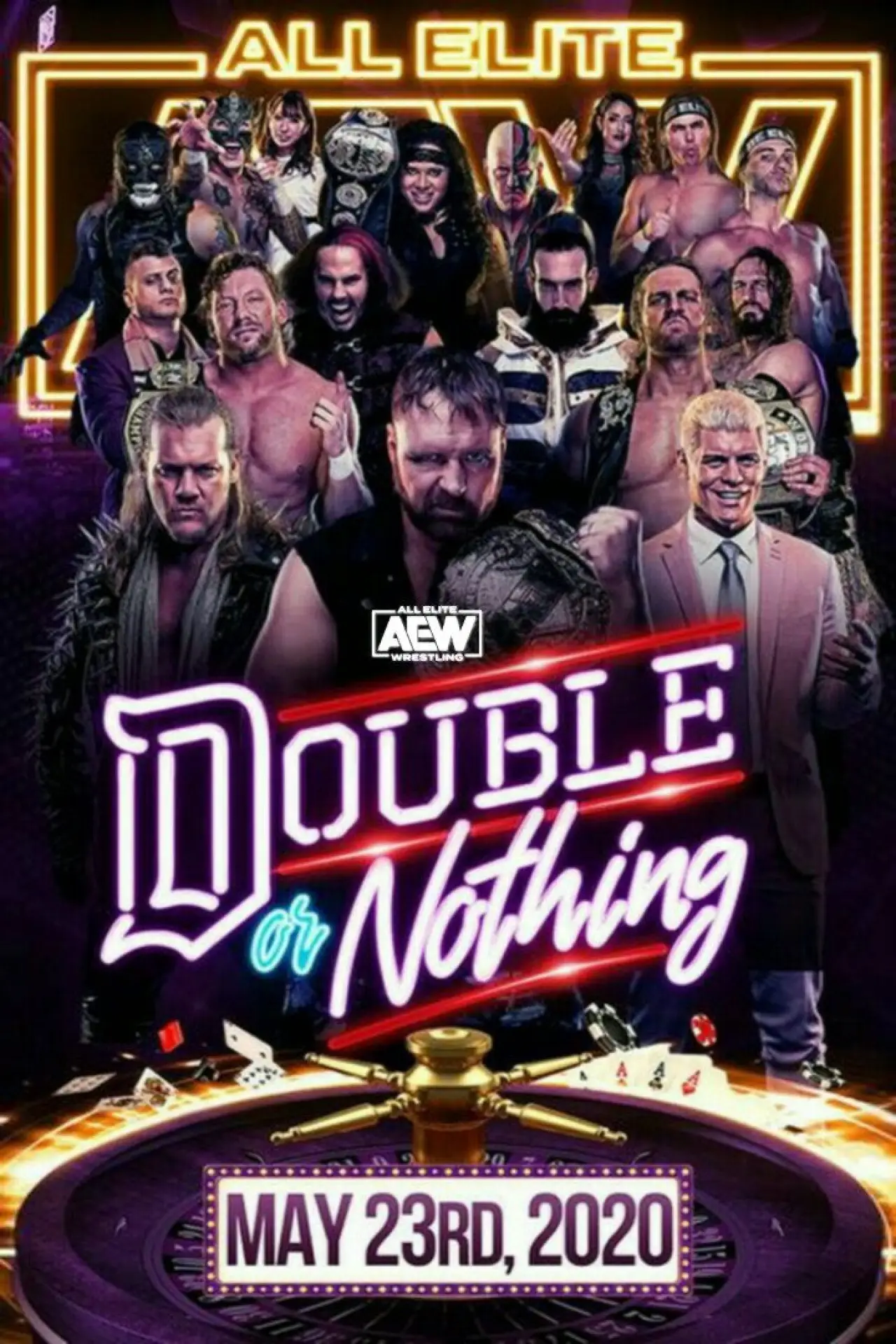 Постер к фильму "AEW Double or Nothing 2020"