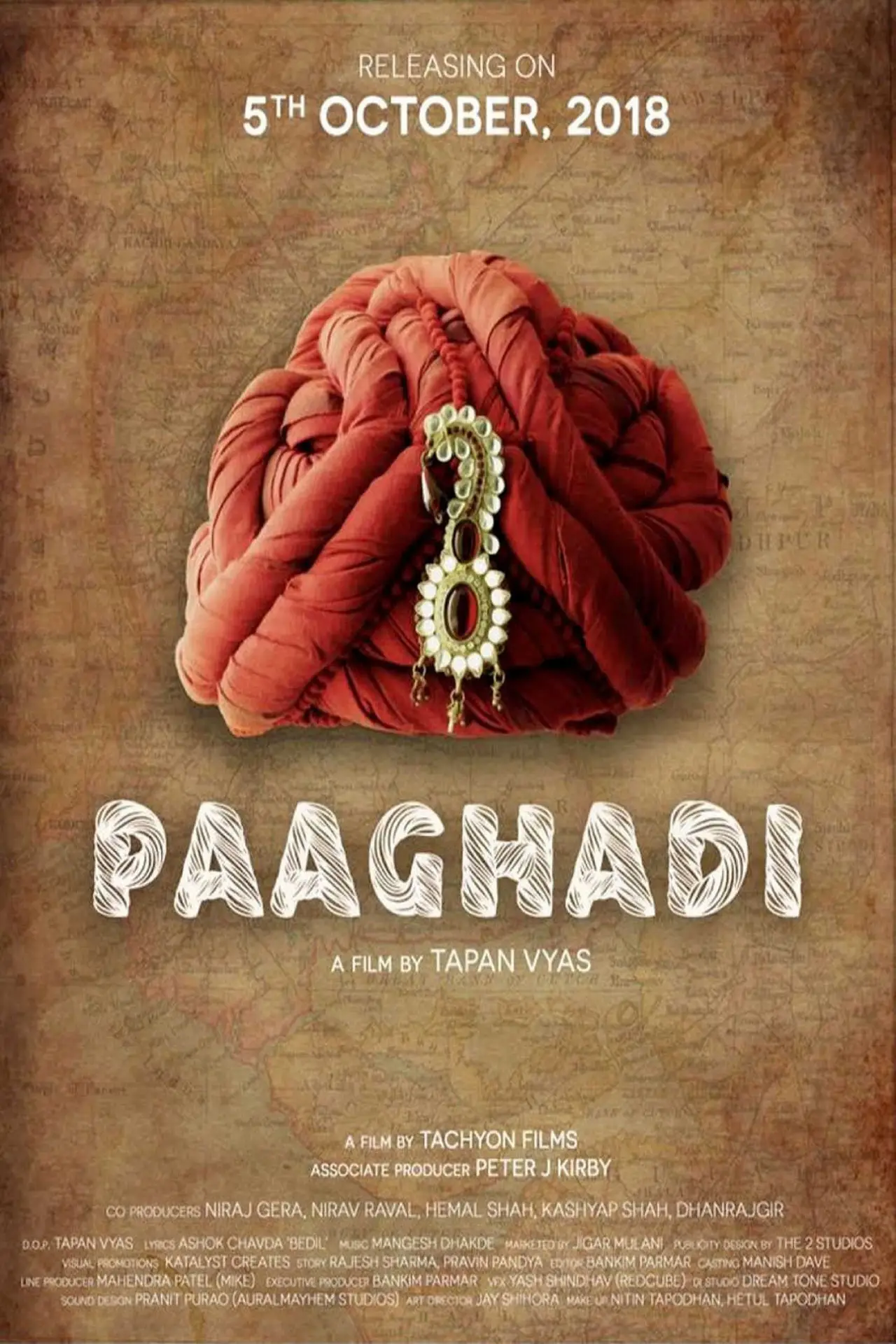 Постер к фильму "Paaghadi"
