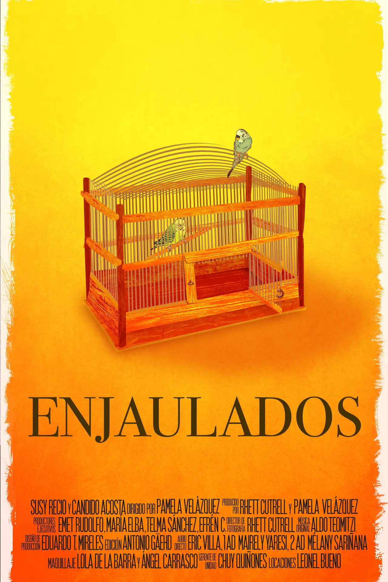 Постер к фильму "Enjaulados"