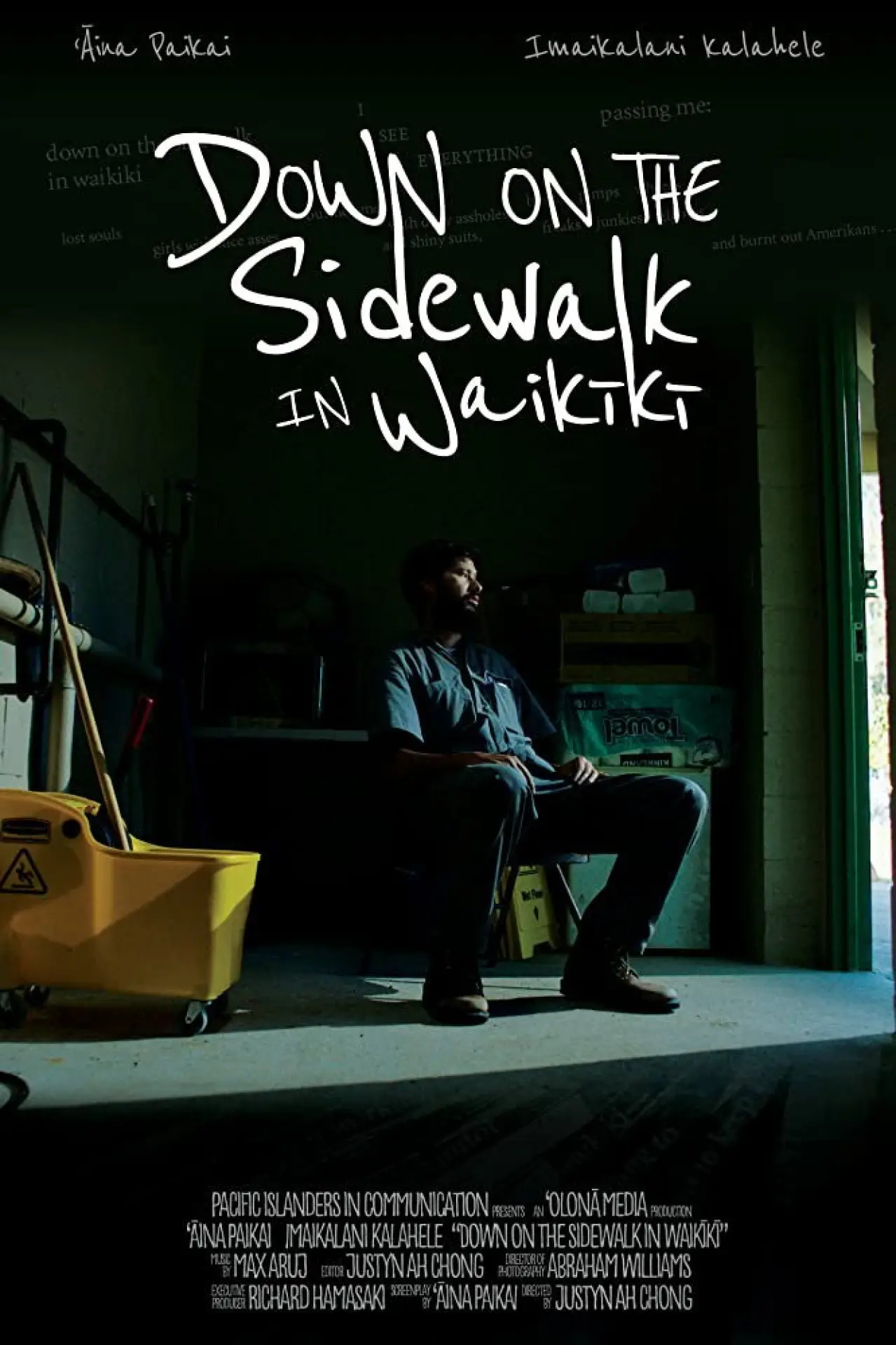 Постер к фильму "Down on the Sidewalk in Waikiki"